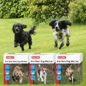 Beaphar One Dose Worming Tablets (For Small Dogs up to 6kg), 3 tablets