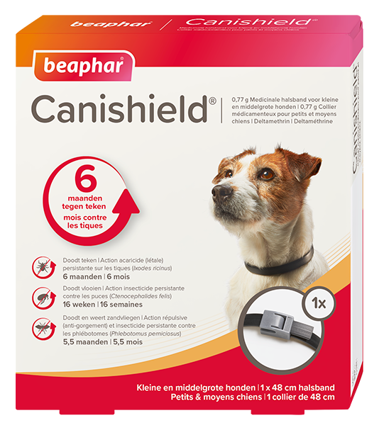 Canishield® kleine en middelgrote hond 48cm