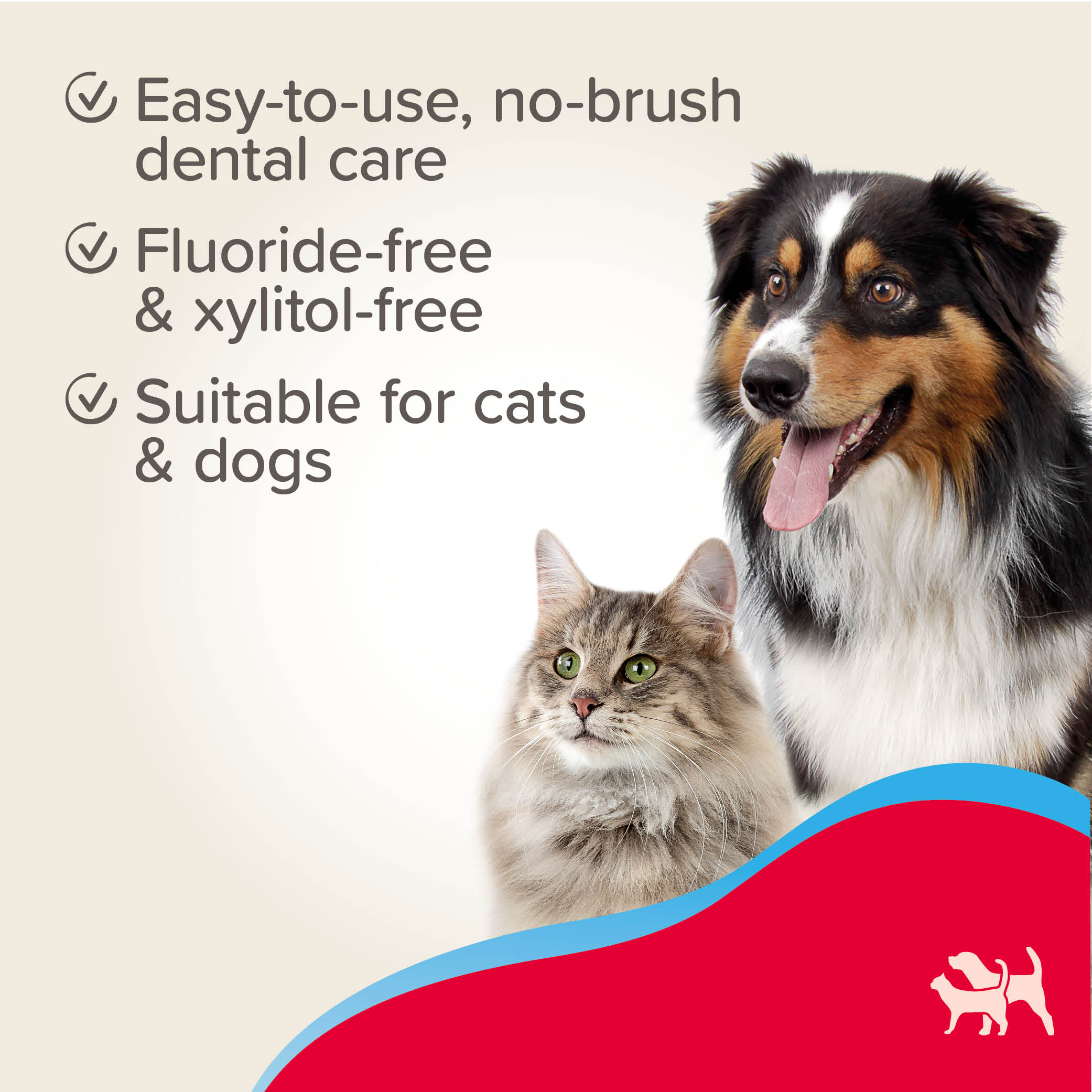 Beaphar No-Brush Toothgel with Enzymes for Cats & Dogs, 100g