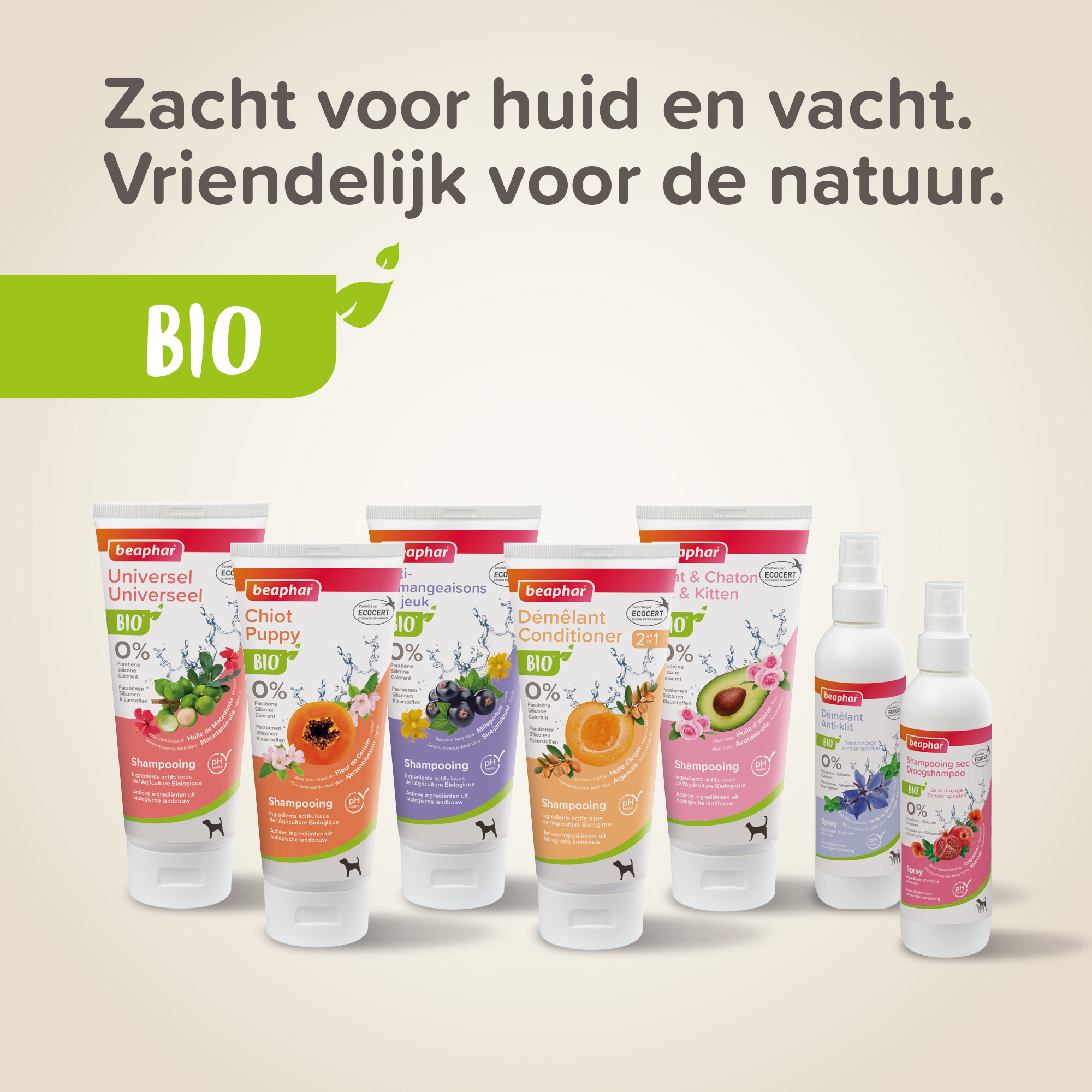 Beaphar Bio Shampoo Conditioner 2 in 1 hond 200ml