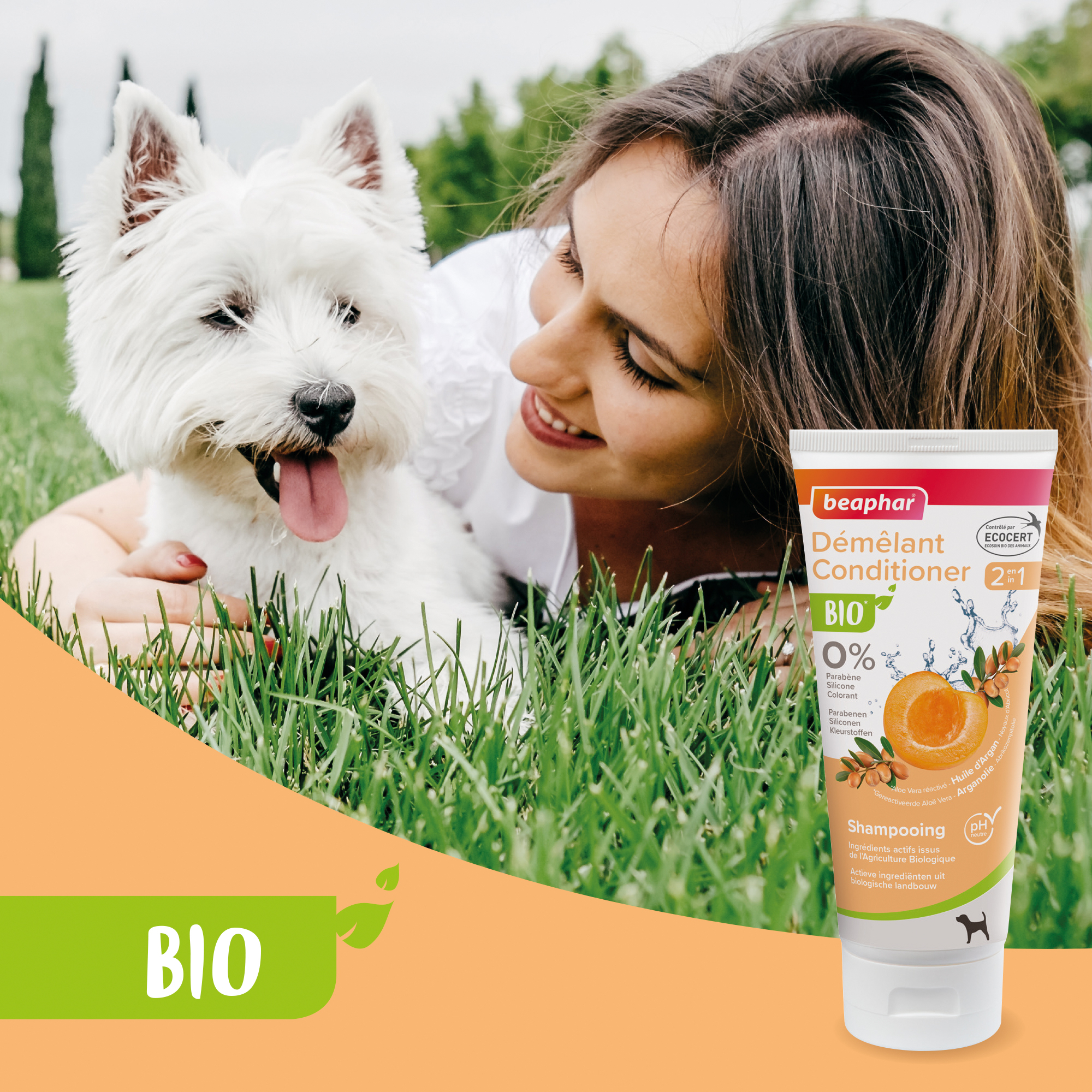 Beaphar Bio Shampoo Conditioner 2 in 1 hond 200ml