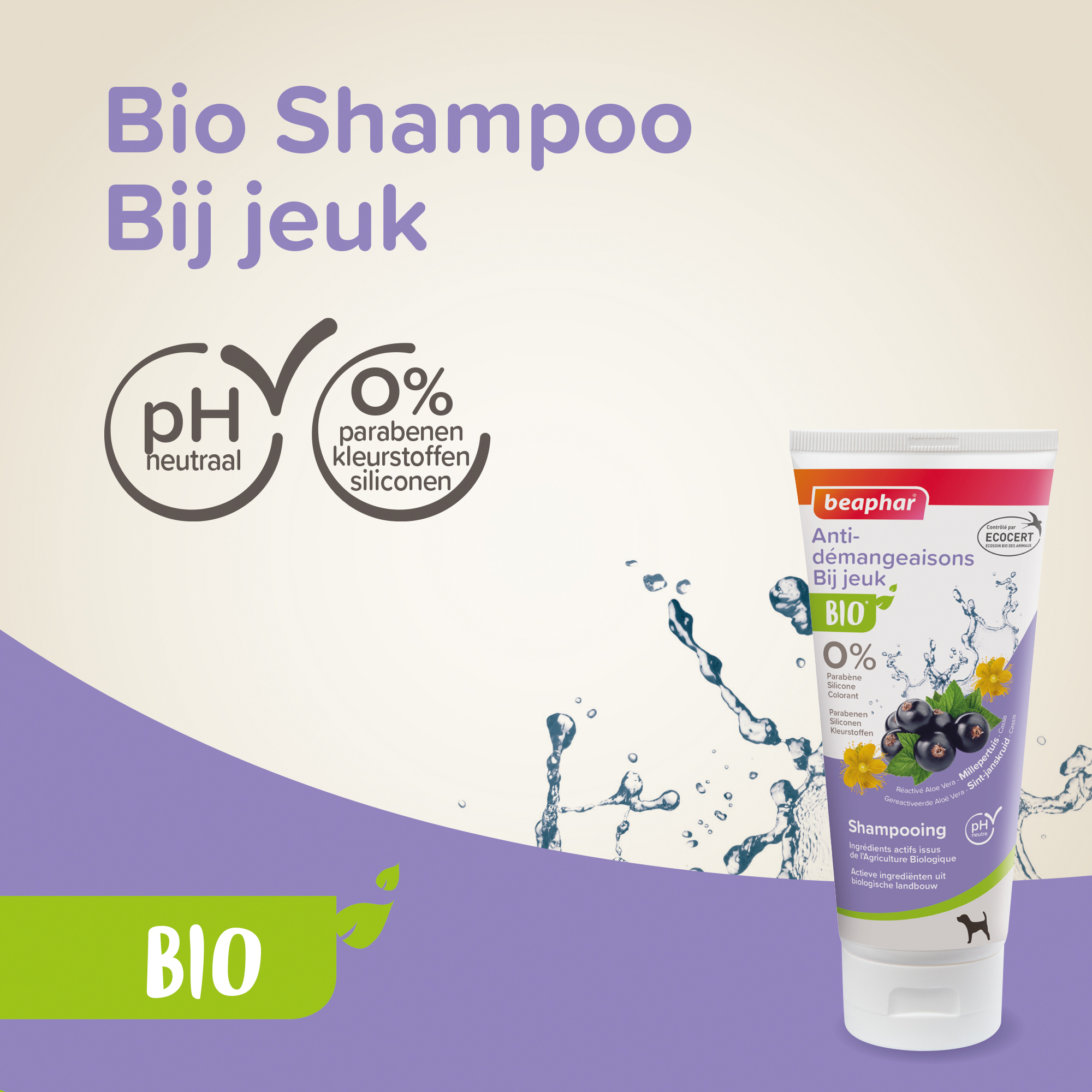 Beaphar Bio Shampoo bij Jeuk hond 200ml
