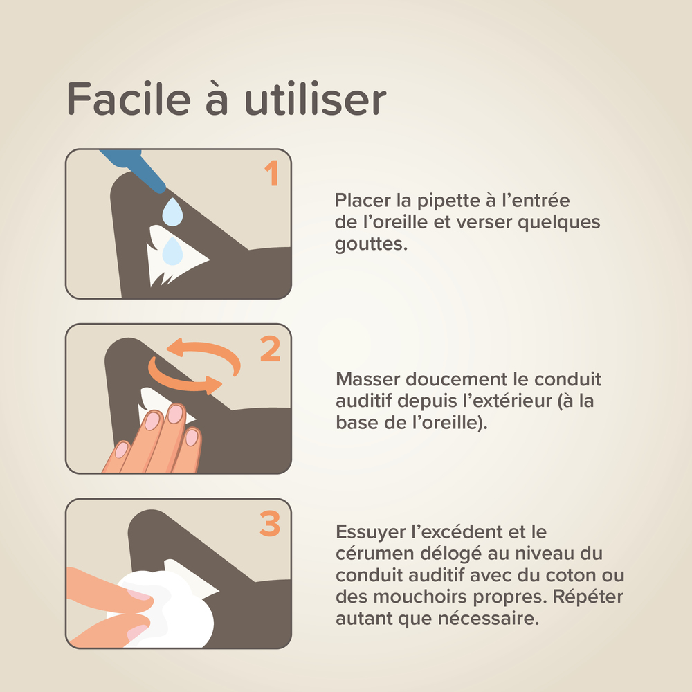 Lait nettoyant oreilles labellisé ECOCERT