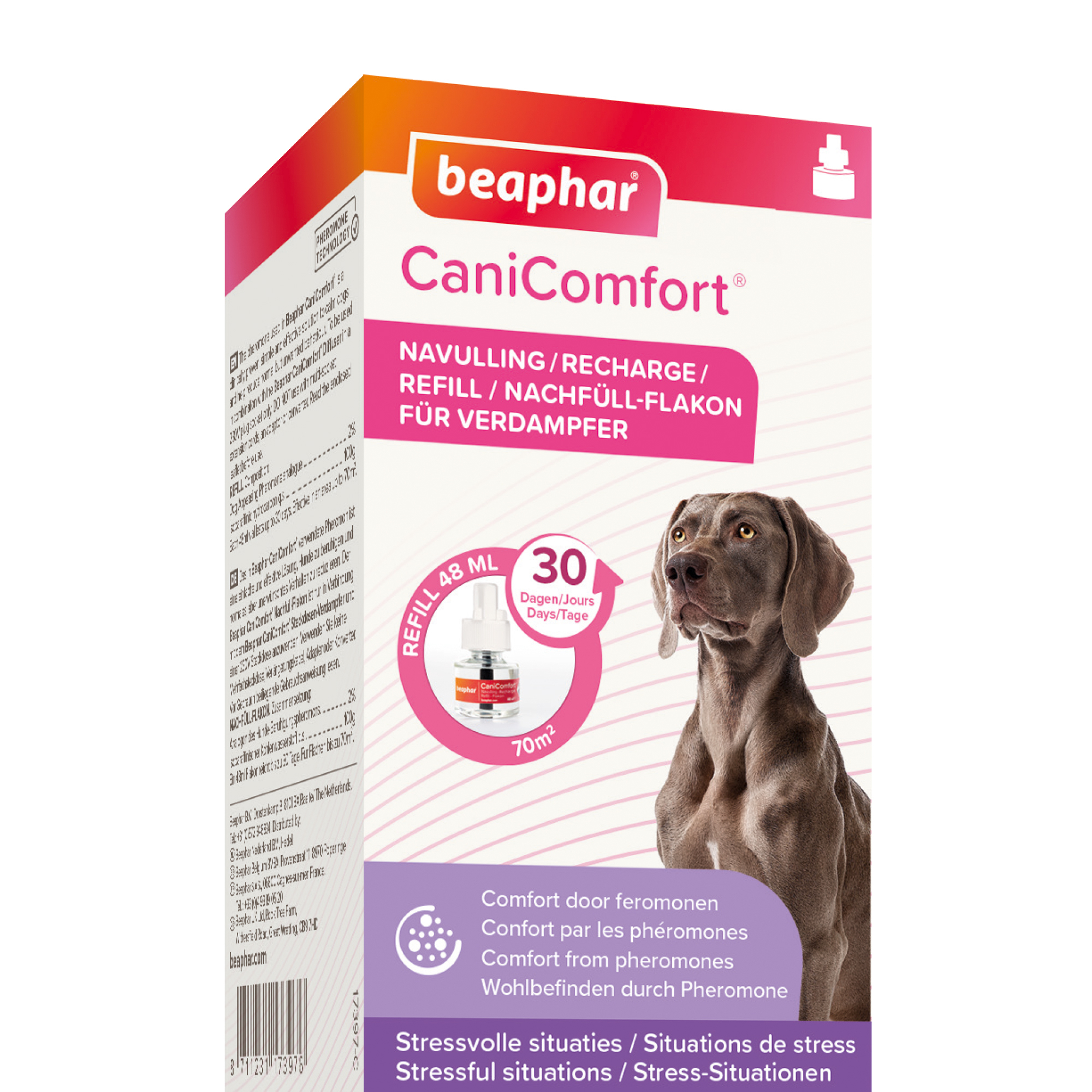 CaniComfort® nyugtató hatású feromonos párologtató utántöltő