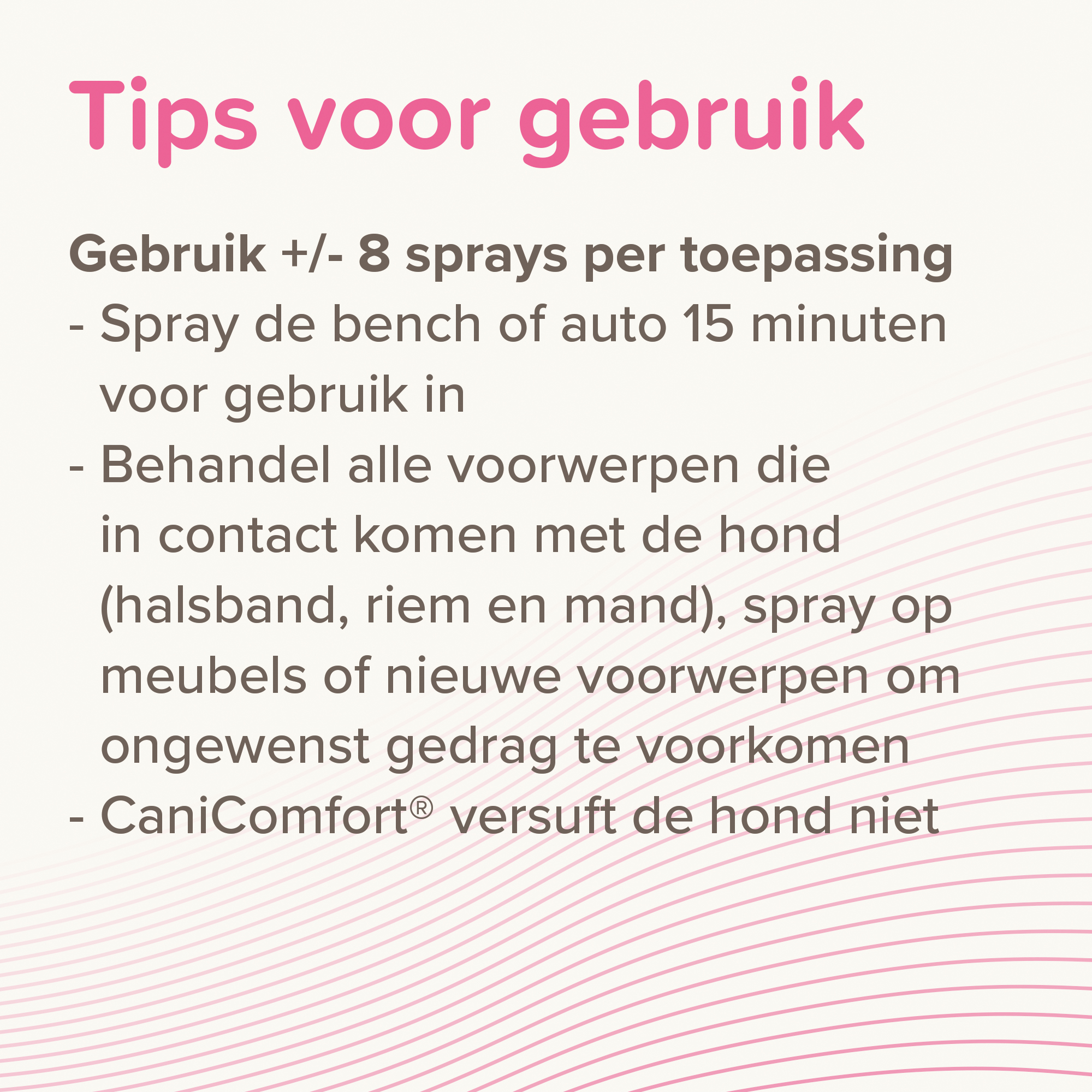 Beaphar CaniComfort® Kalmerende spray 60ml