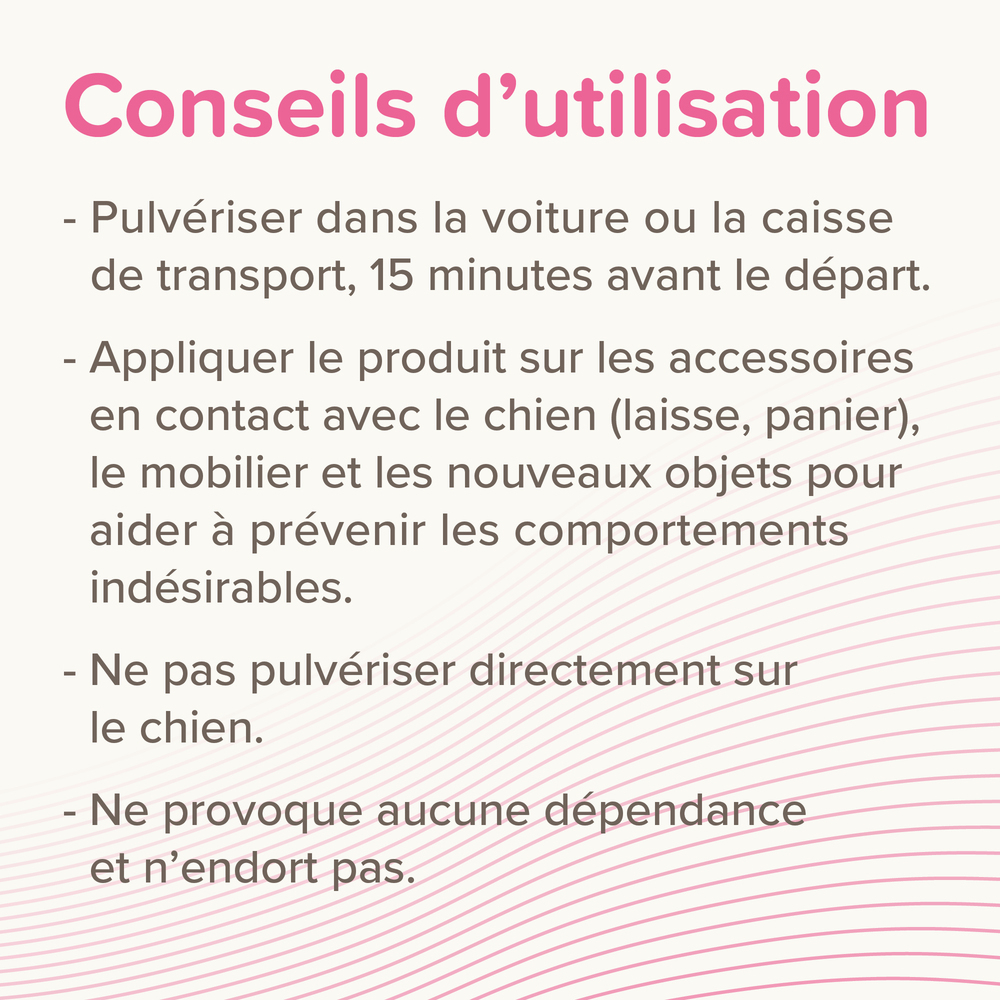 CANICOMFORT®, spray calmant aux phéromonespour chiens et chiots