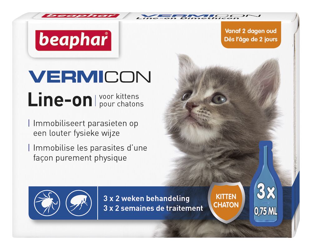 Vermicon Line-On Kitten 3x0,75ml