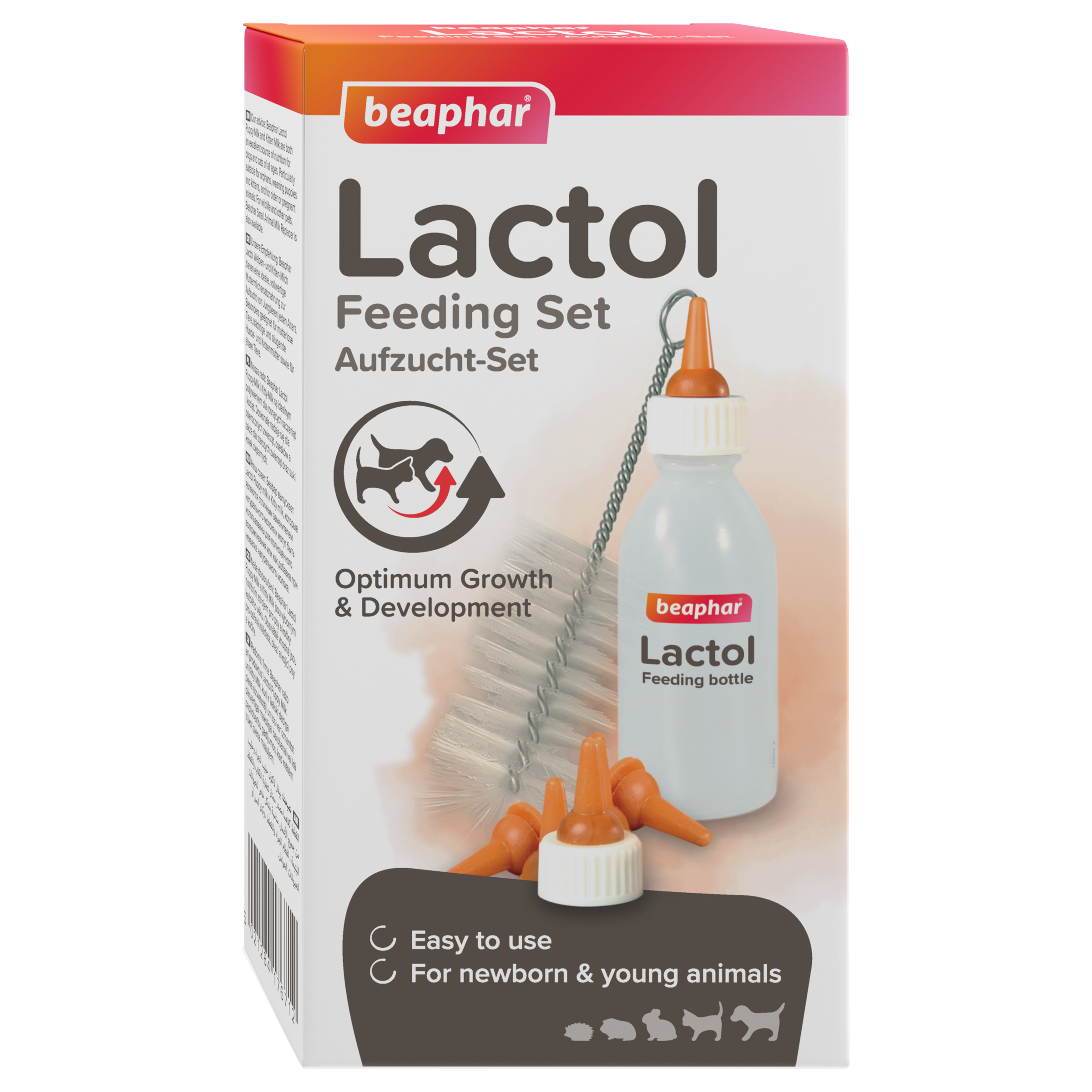Lactol Aufzucht Set (Flasche, Bürste & Sauger)