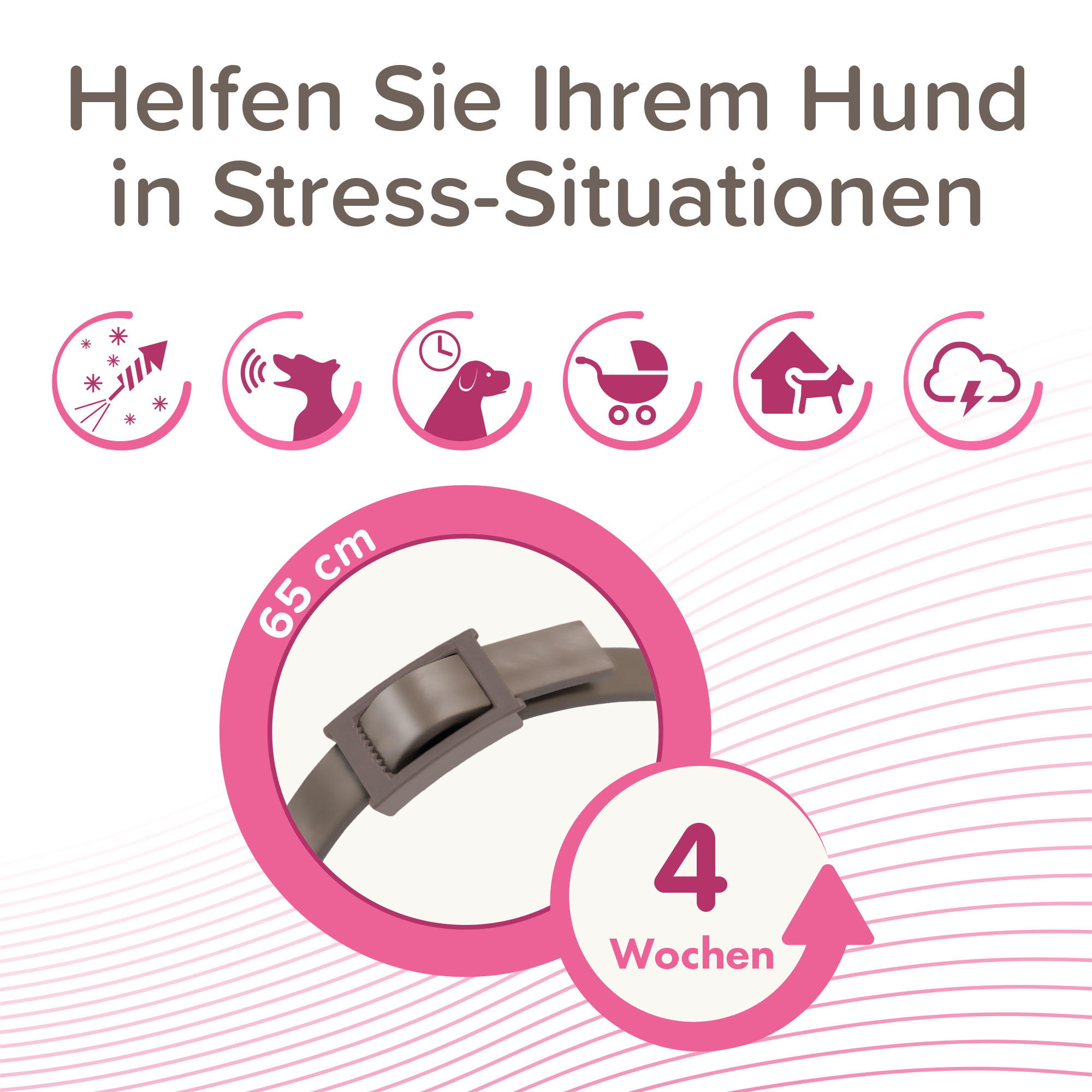 Beaphar CaniComfort® Wohlfühl-Halsband, 65cm