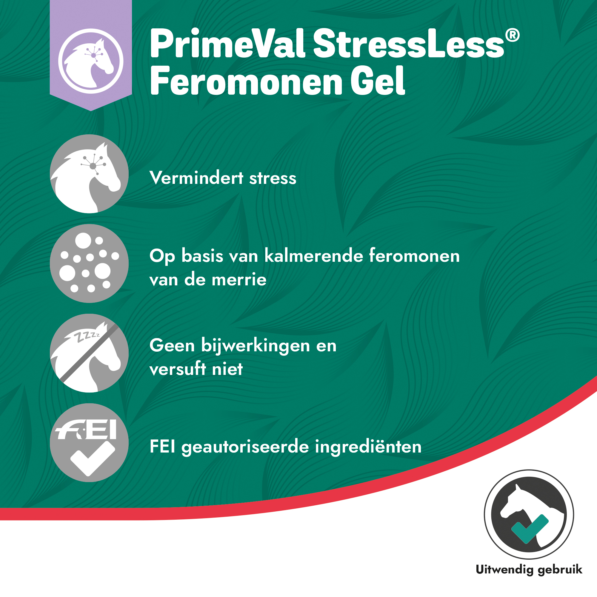 PrimeVal StressLess Feromonen Gel 10 x 5ml