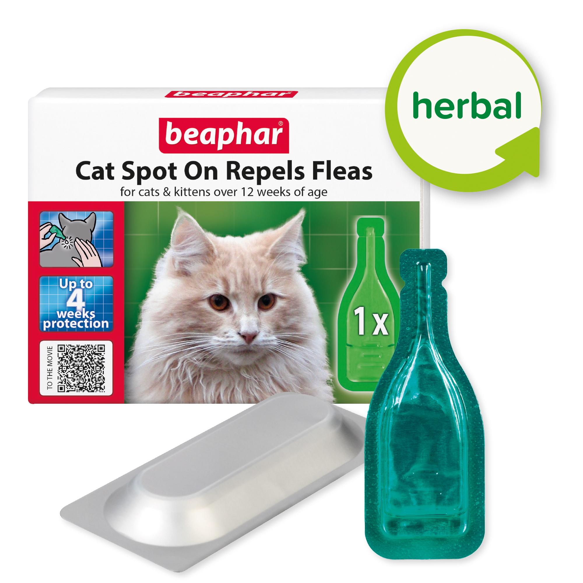 Beaphar Flea Repels Spoton for Cats Beaphar
