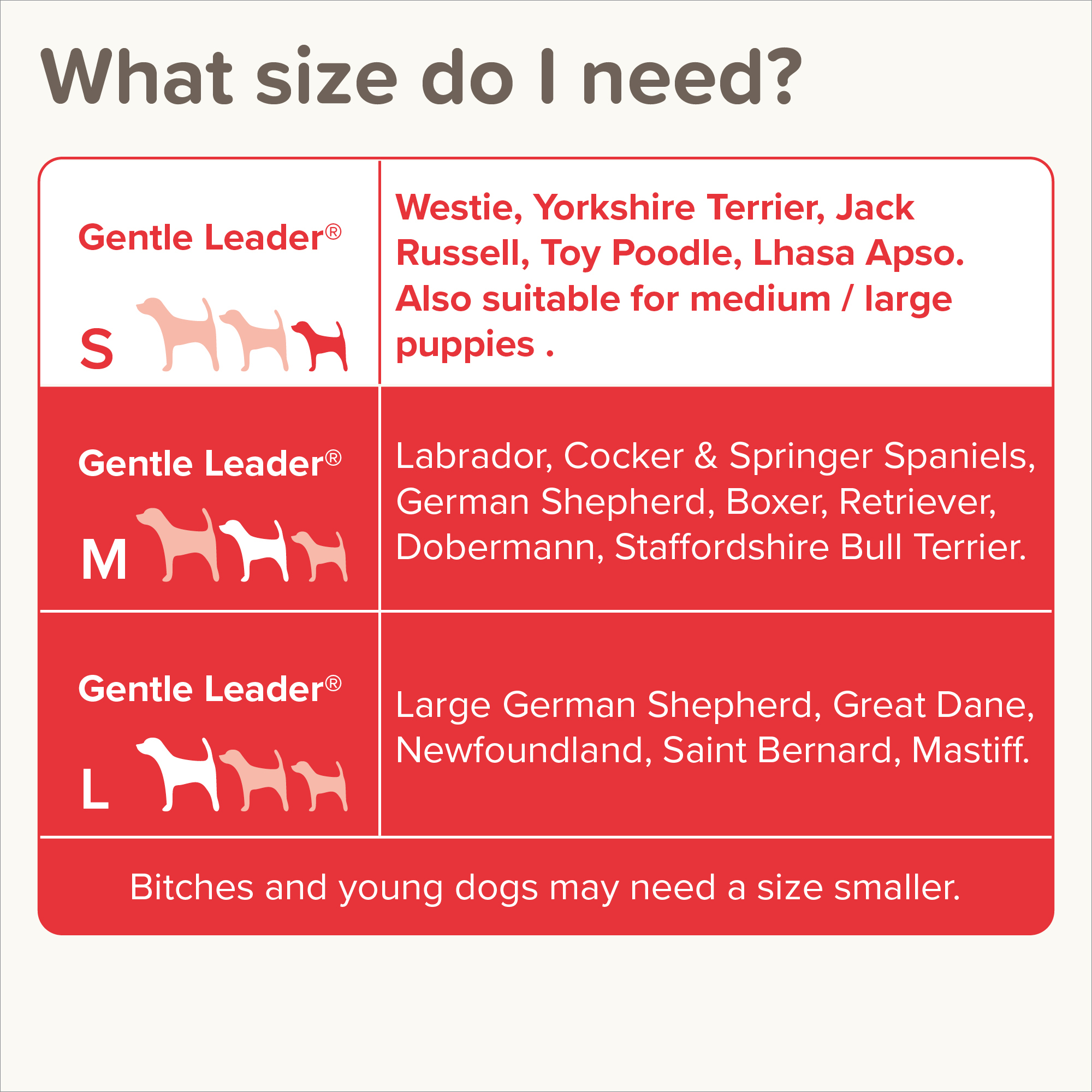 Beaphar Gentle Leader® Black Head Collar for Small Dogs