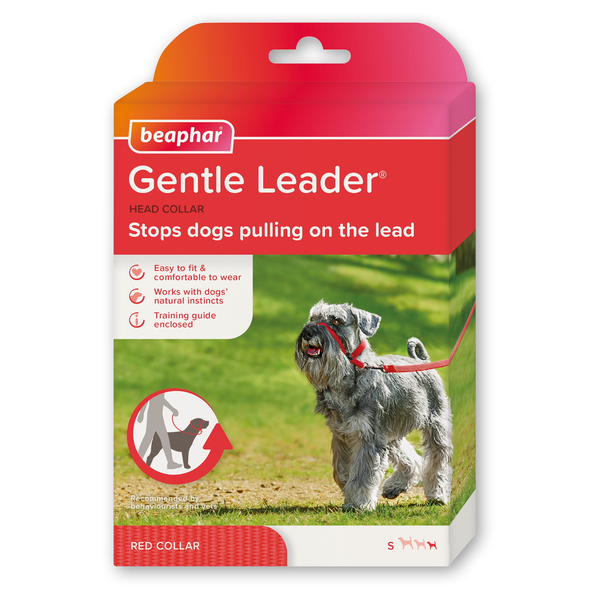 Beaphar Gentle Leader® Red Head Collar for Small Dogs