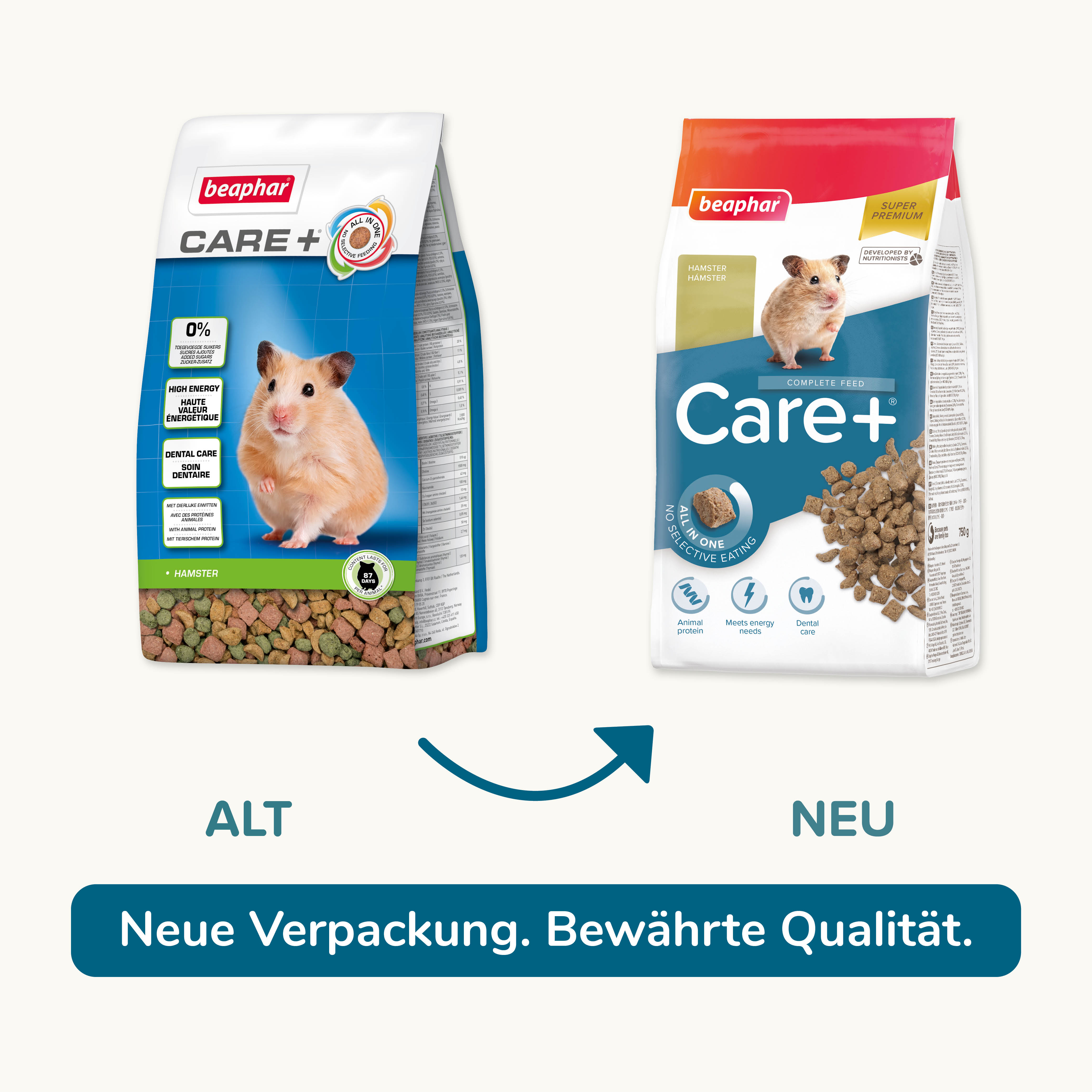 Beaphar Care+ Hamster, 750g