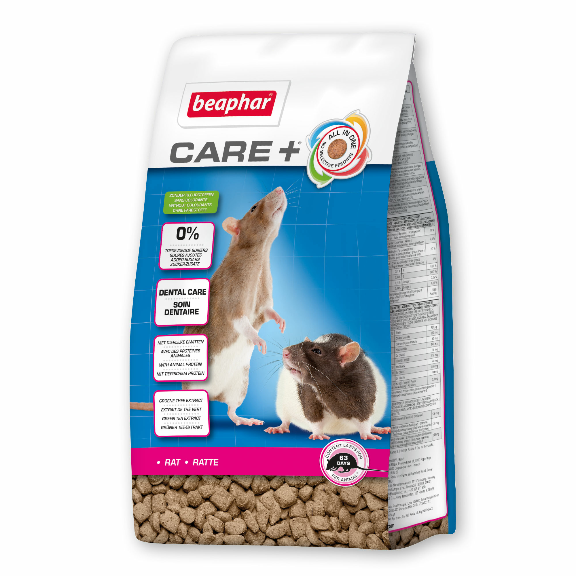 Beaphar Care+ Ratte, 700g - Beaphar