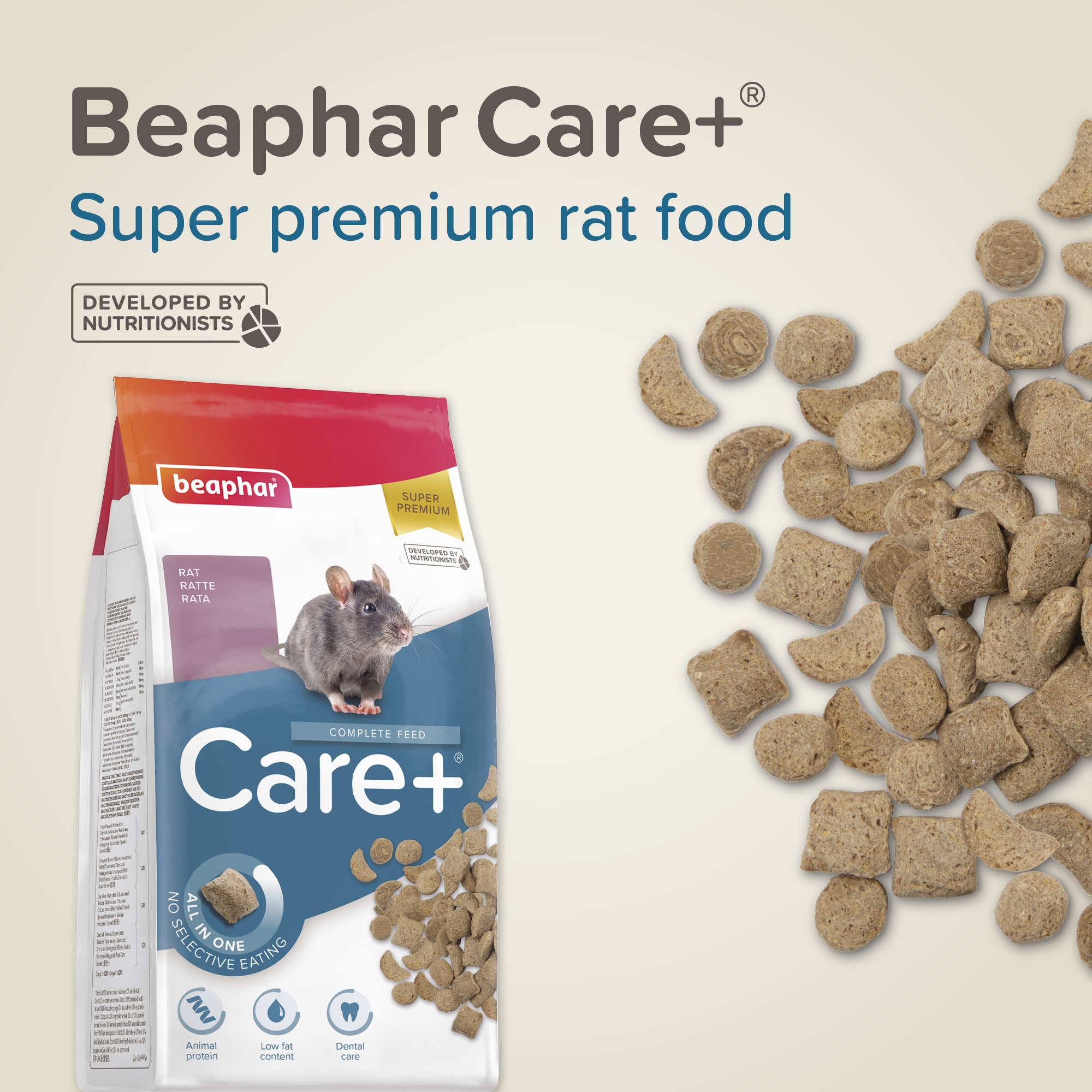 Beaphar CARE+® Food for Rats
