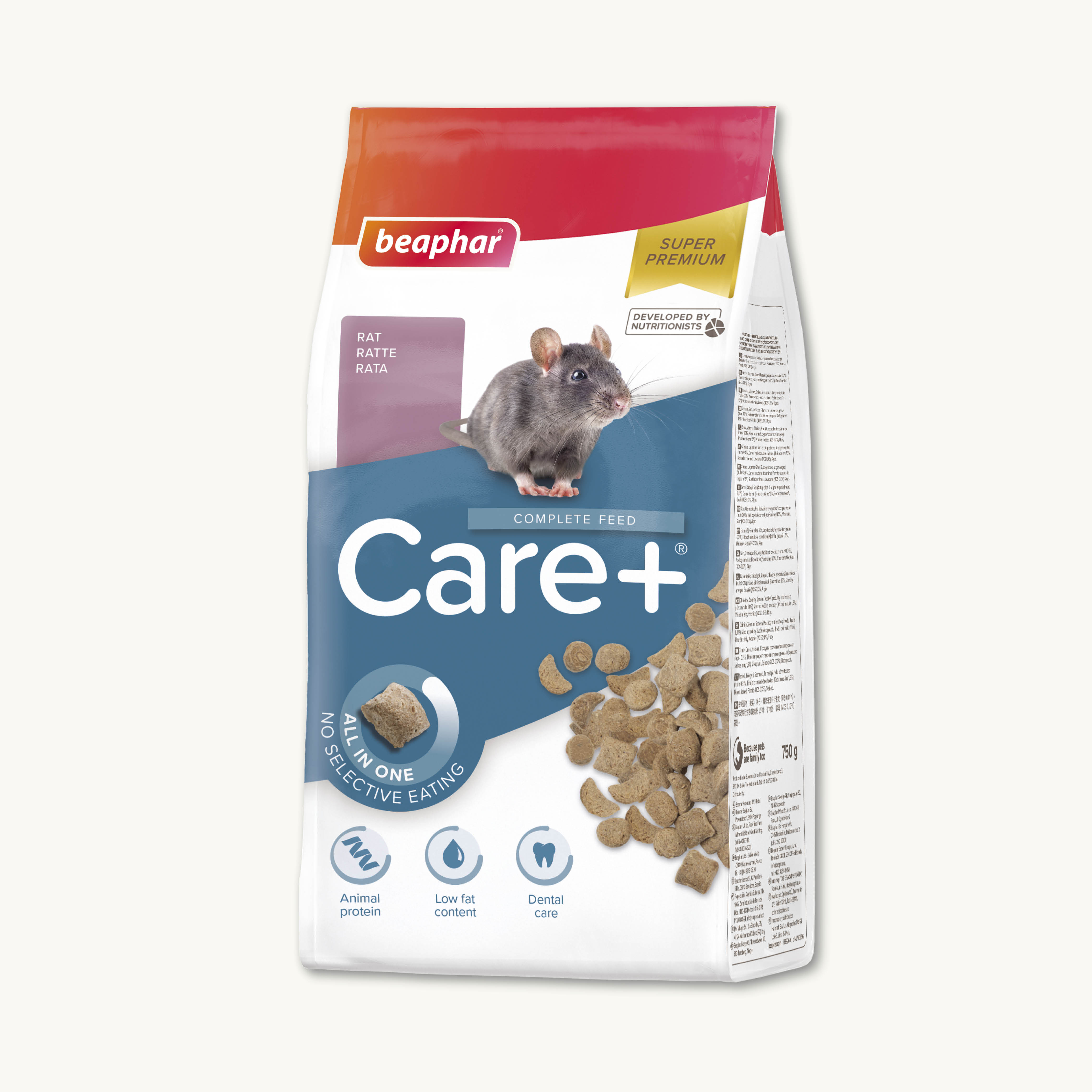 Beaphar Care+ Ratte, 750g