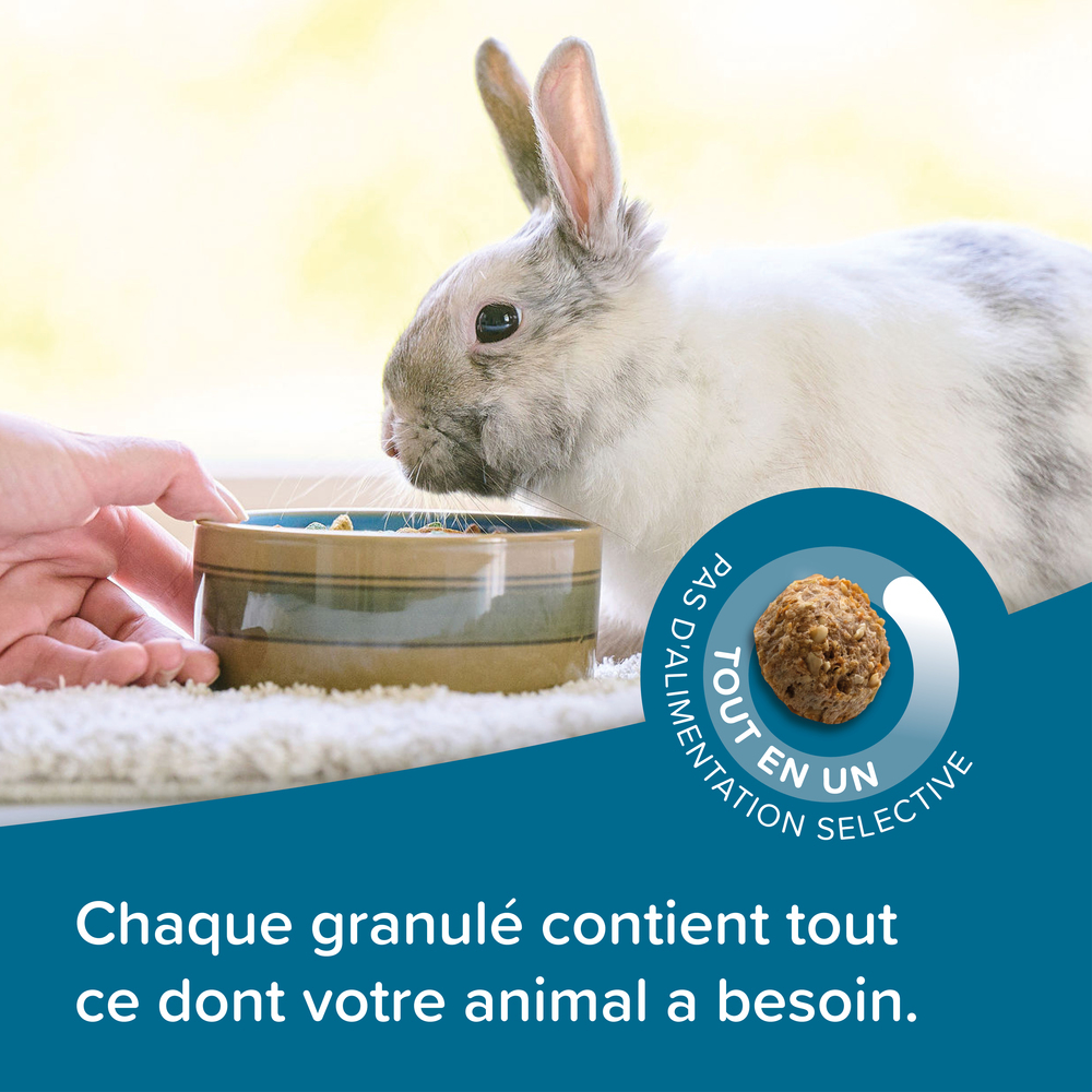 Care +, Alimentation extrudée super premium, Lapin