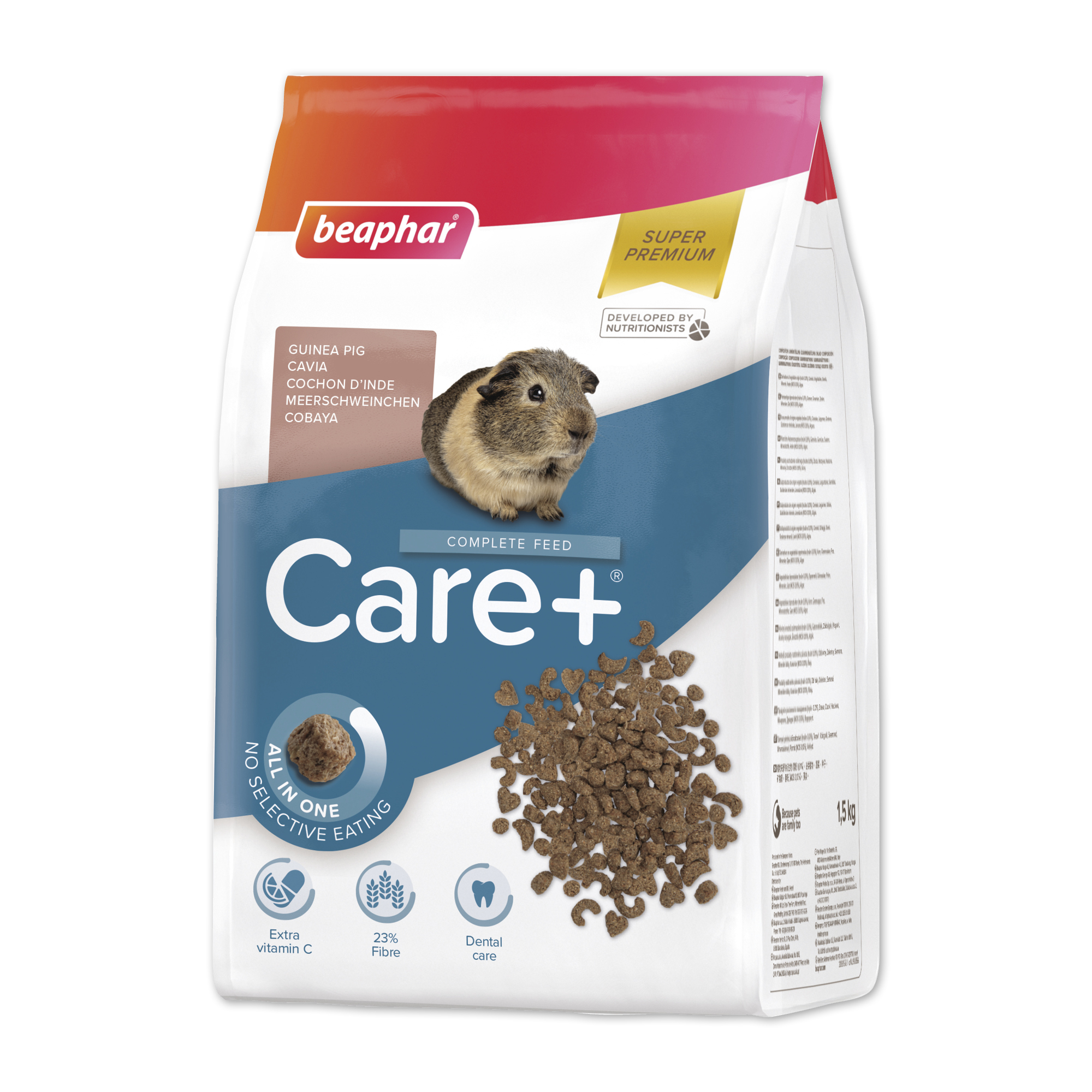 Beaphar CARE+® Guinea Pig Food, 1.5kg