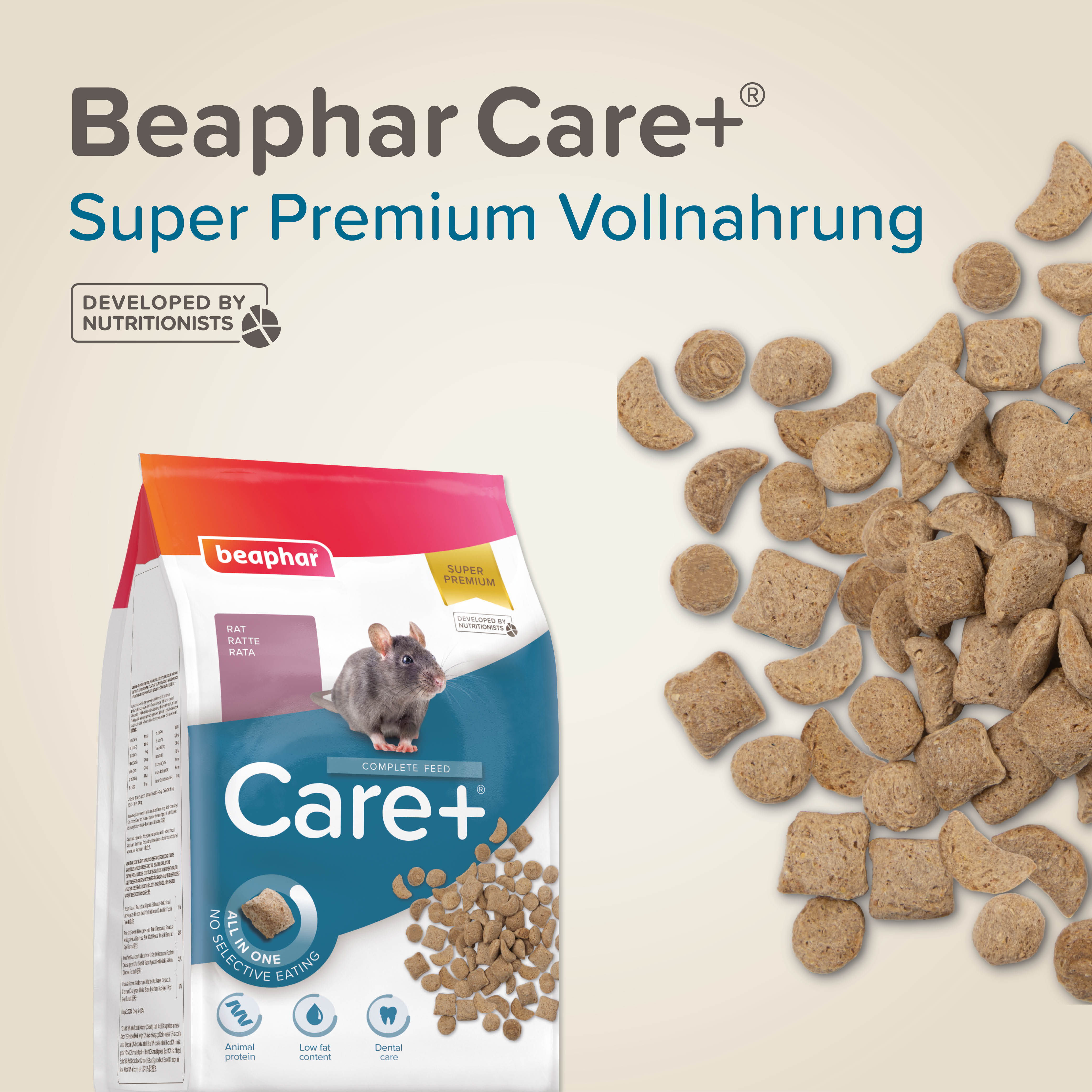 Beaphar Care+ Ratte, 1,5kg