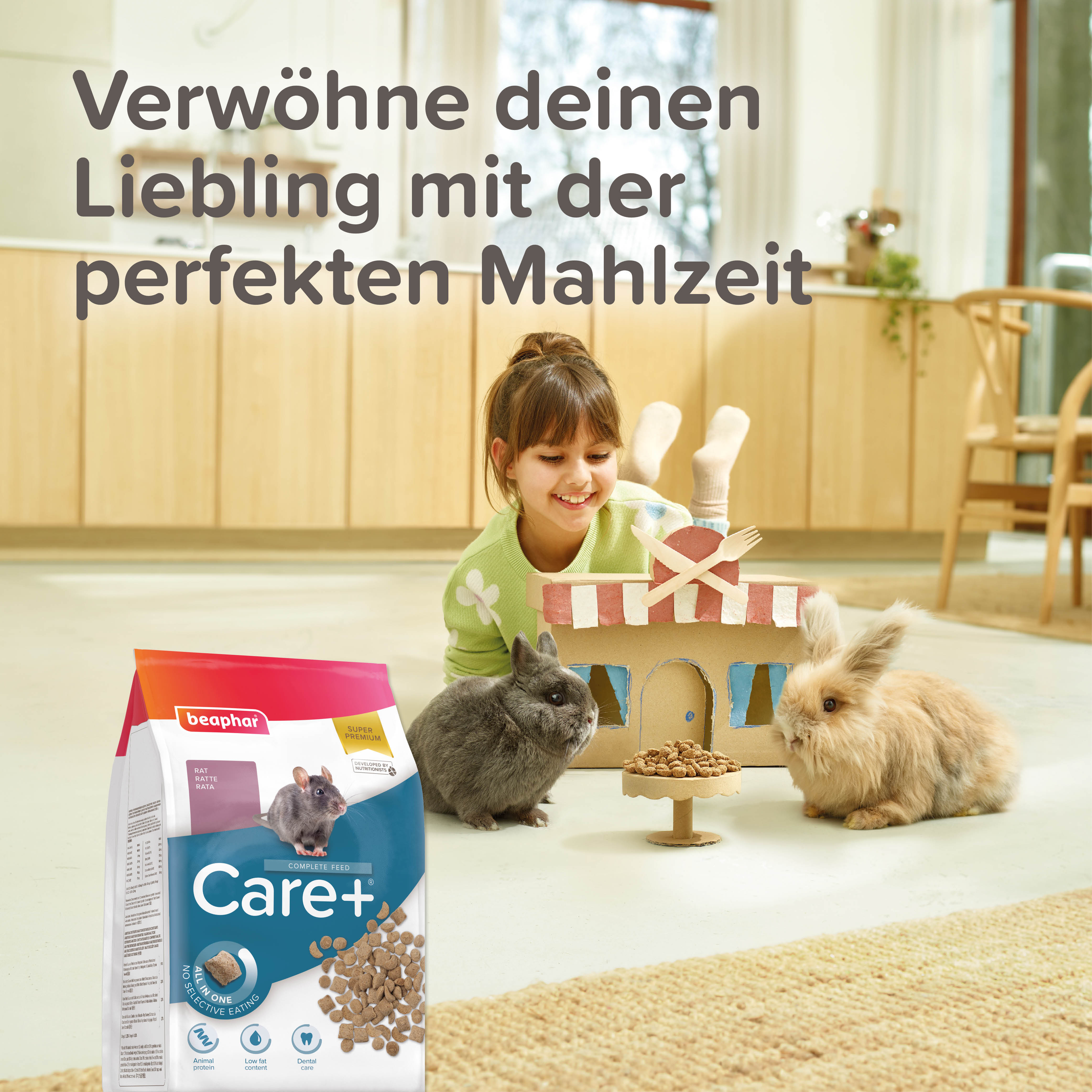 Beaphar Care+ Ratte, 1,5kg