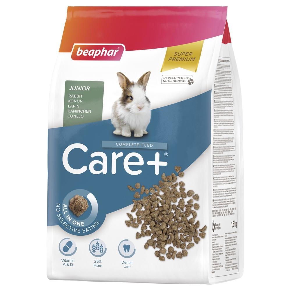 Care +, Alimentation extrudée super premium, Lapin junior