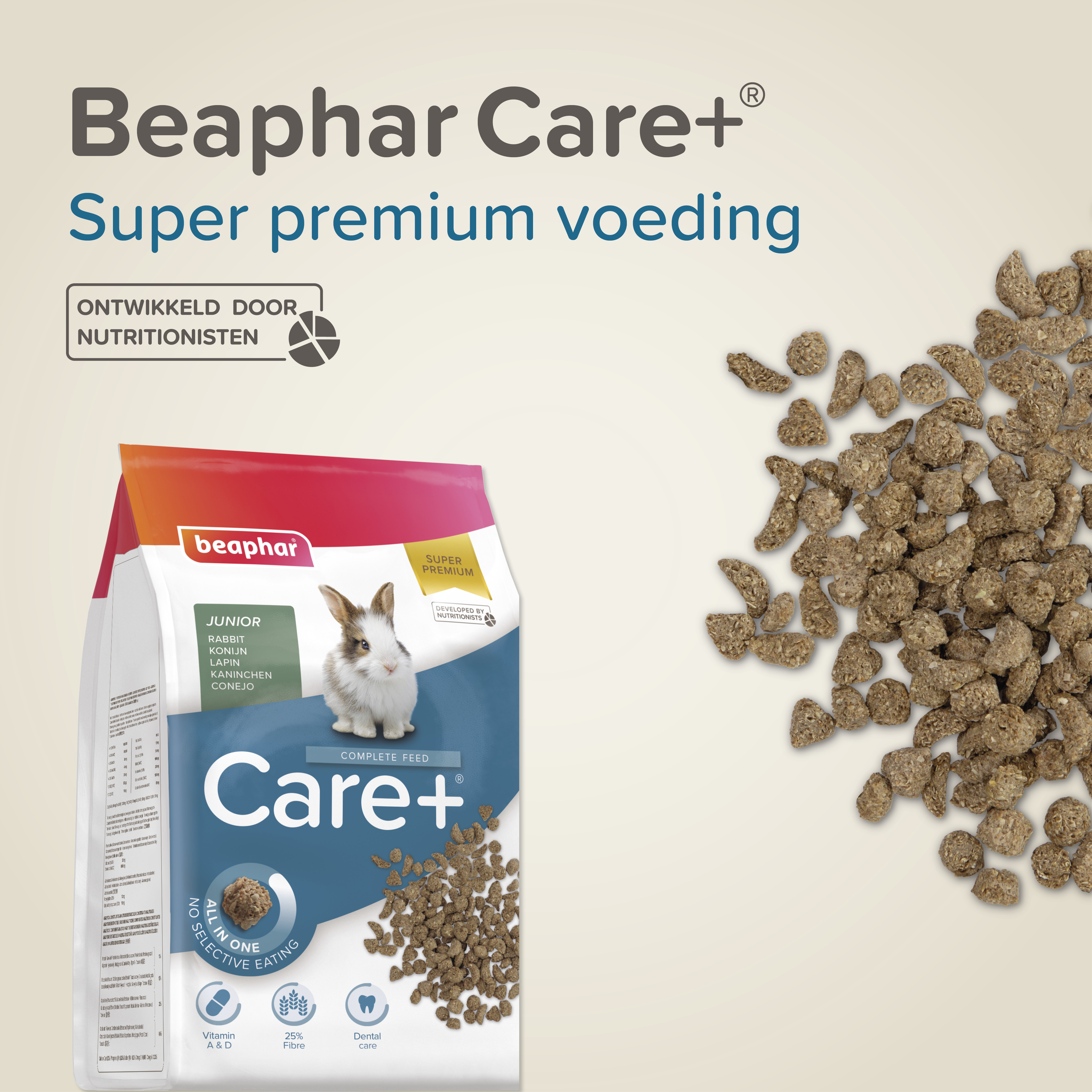 Beaphar Care+ Konijn Junior 1,5kg