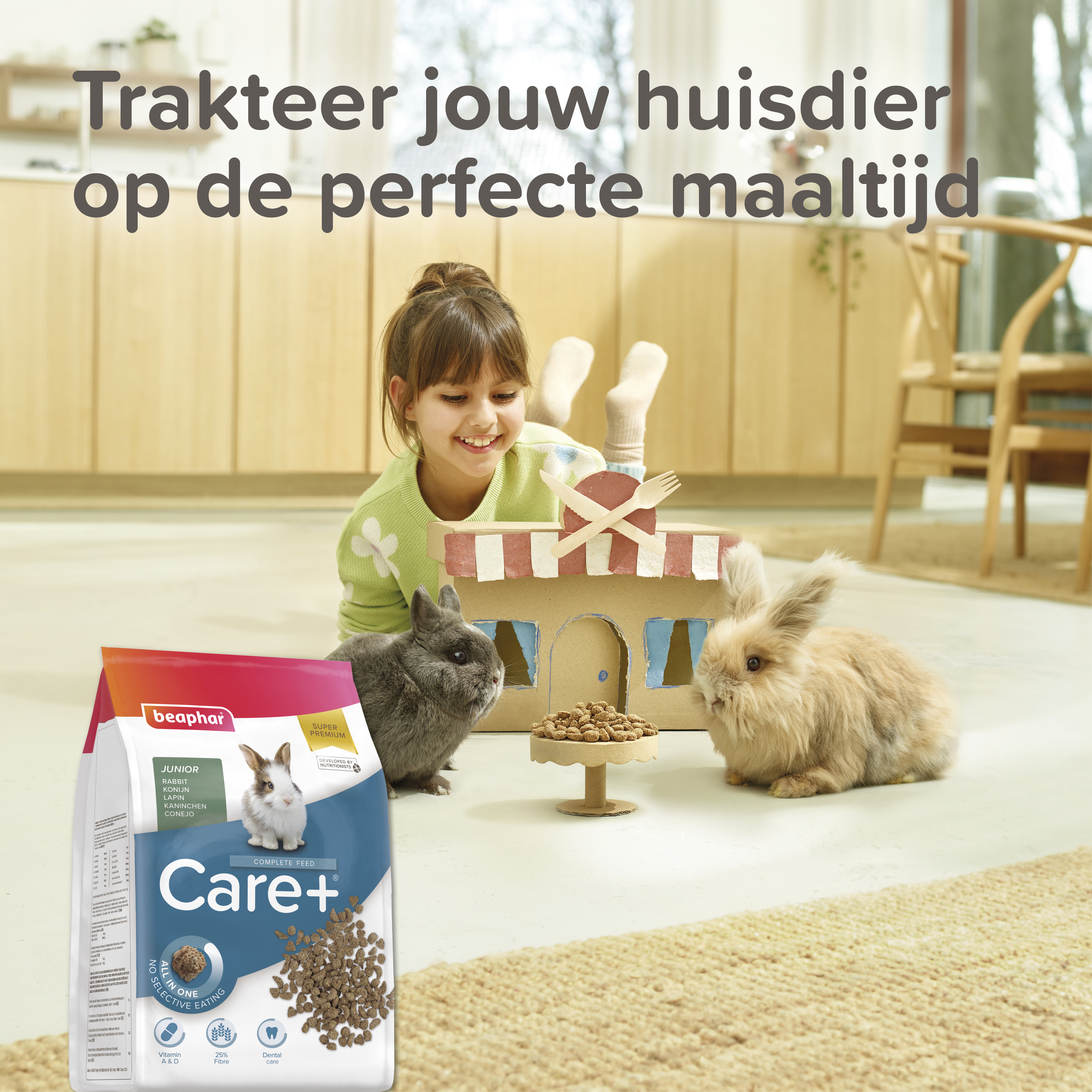Beaphar Care+ Konijn Junior 1,5kg