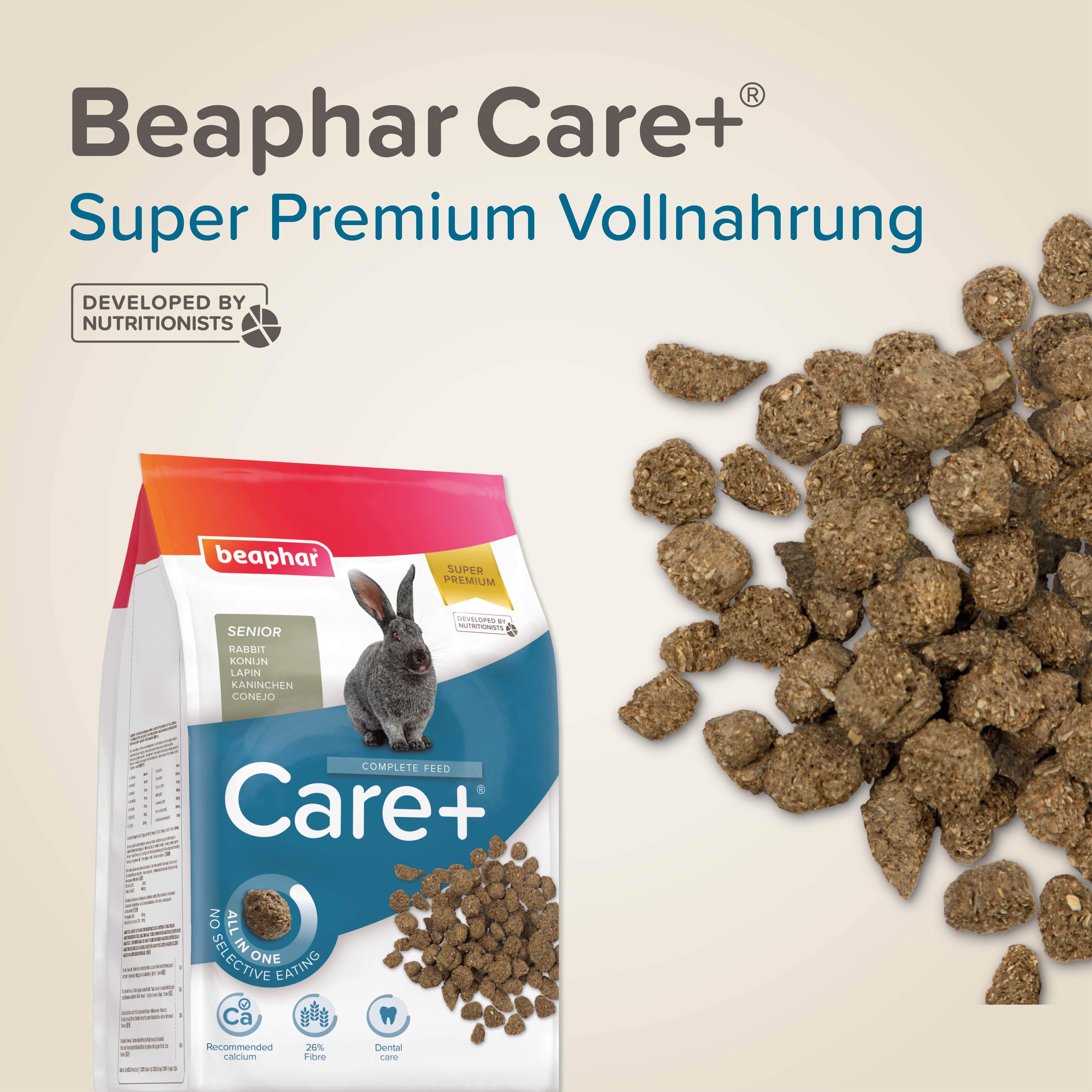 Beaphar Care+ Kaninchen Senior, 1,5kg