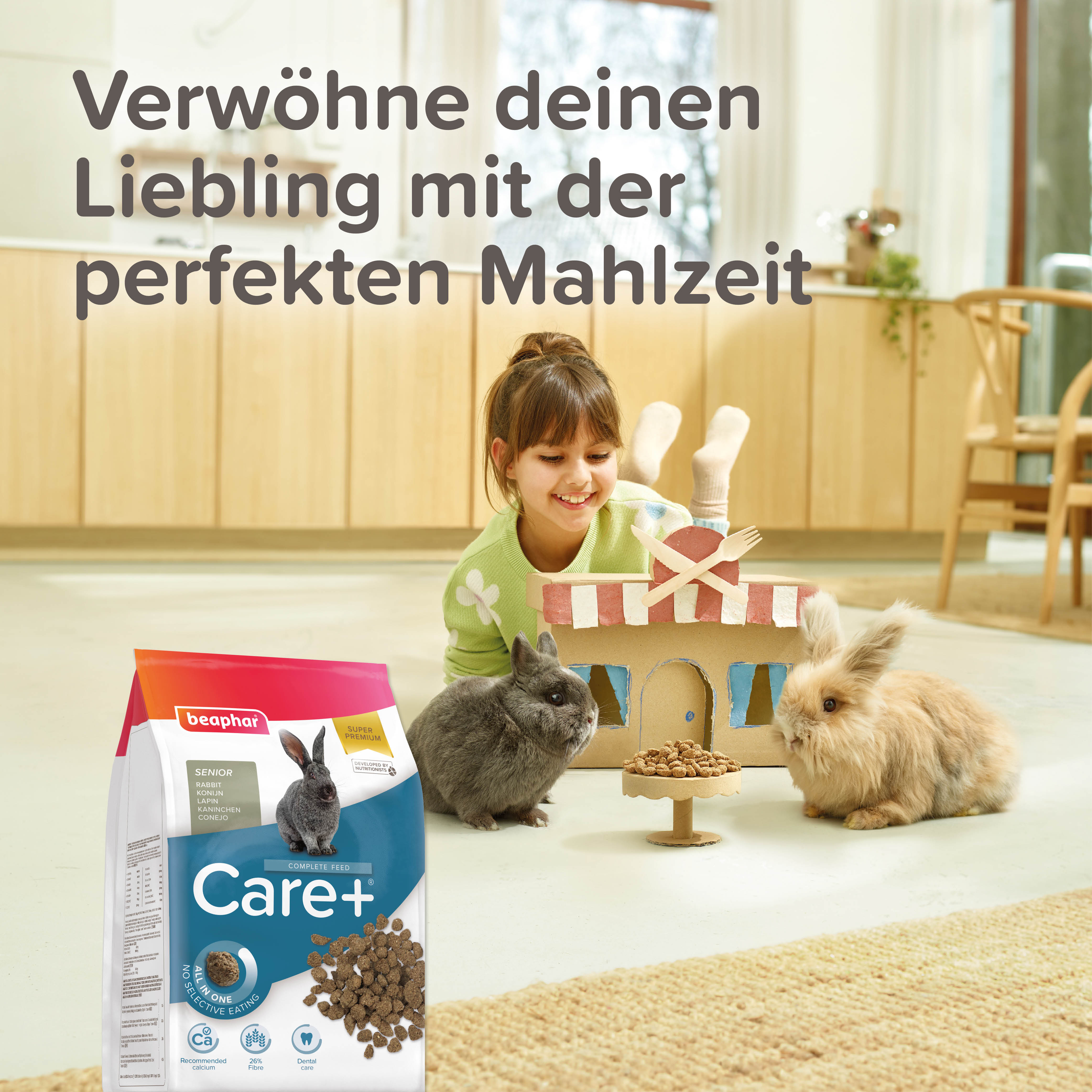 Beaphar Care+ Kaninchen Senior, 1,5kg