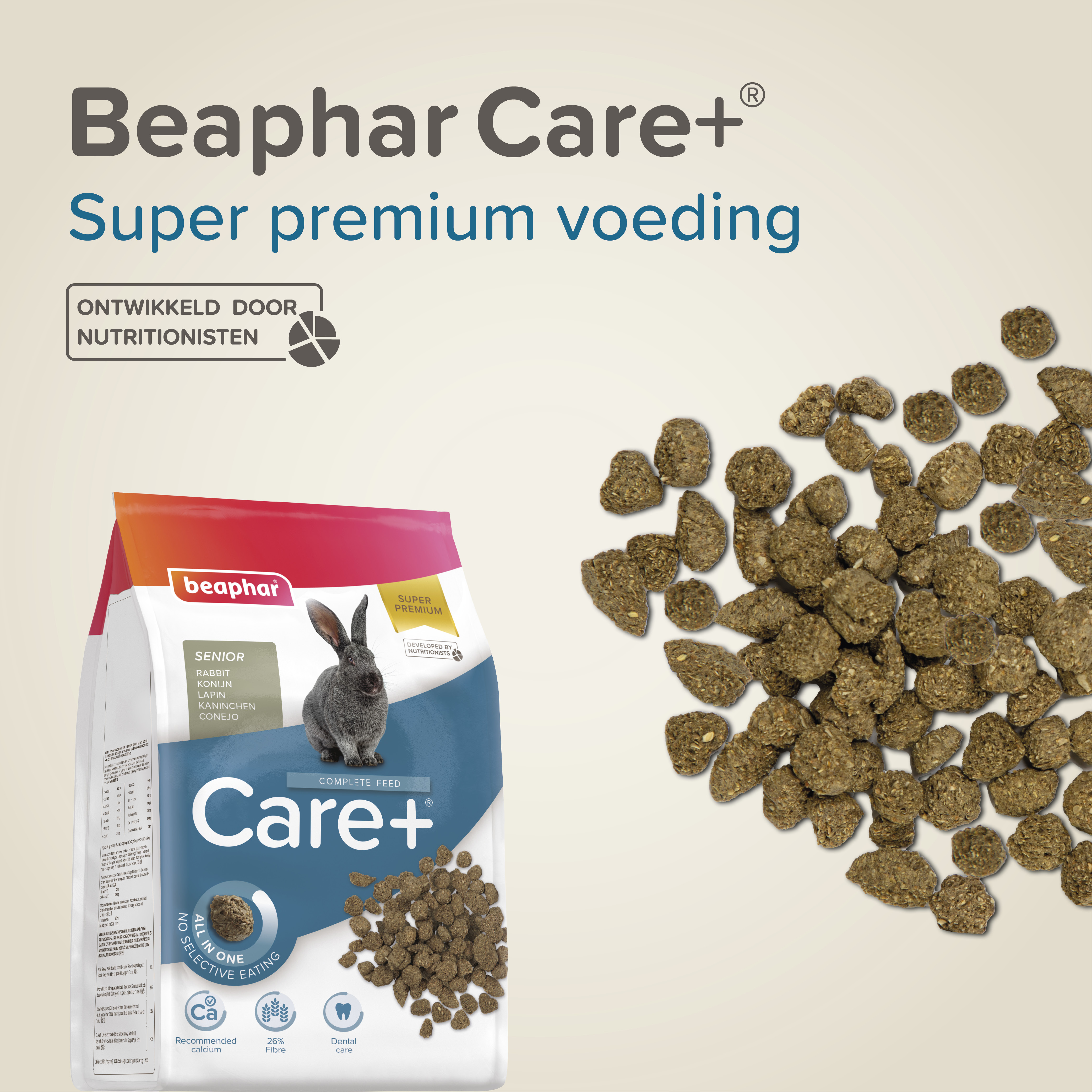 Beaphar Care+ Konijn Senior 1,5kg