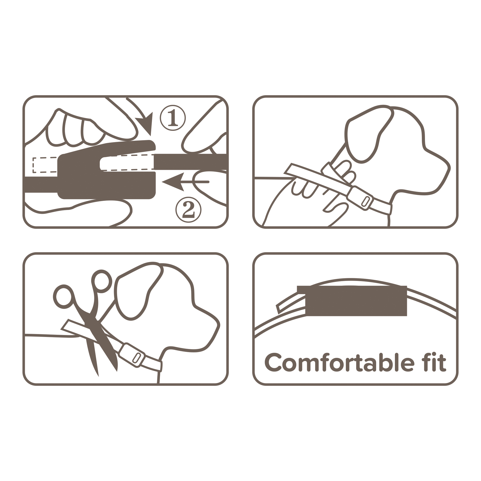 Beaphar Flea & Tick Collar for Dogs Brown 65cm Beaphar