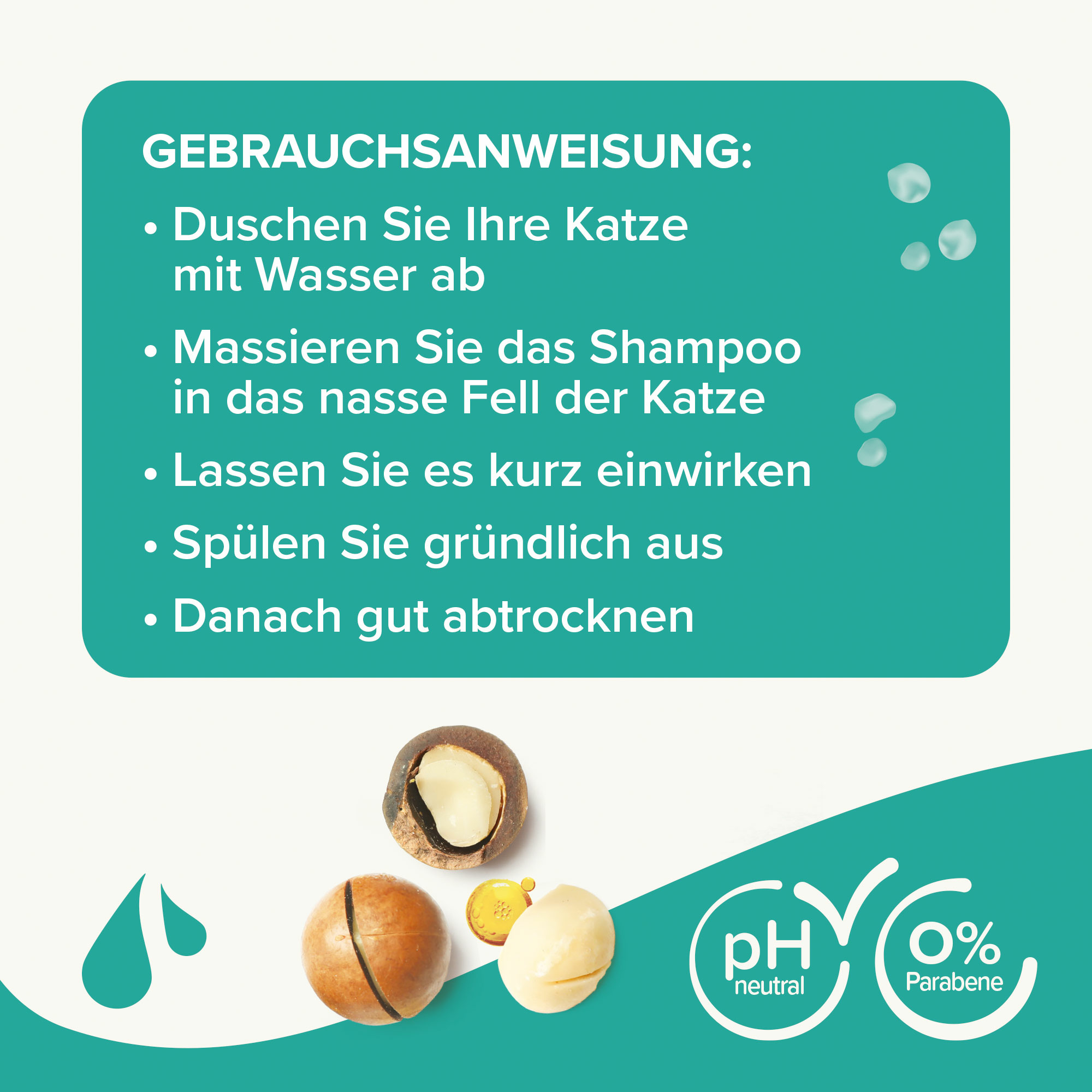 Beaphar Shampoo für Katzen, 250ml