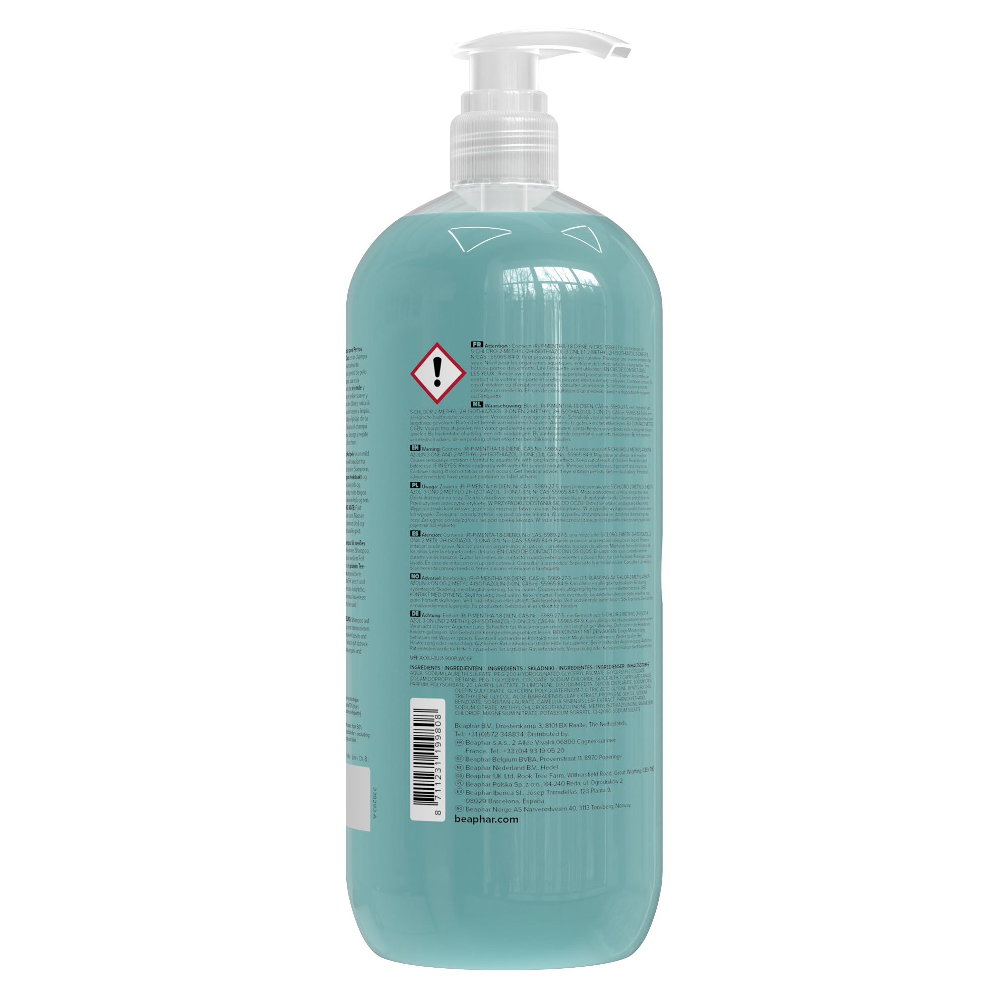 Shampooing Chien Pelage Blanc 1l