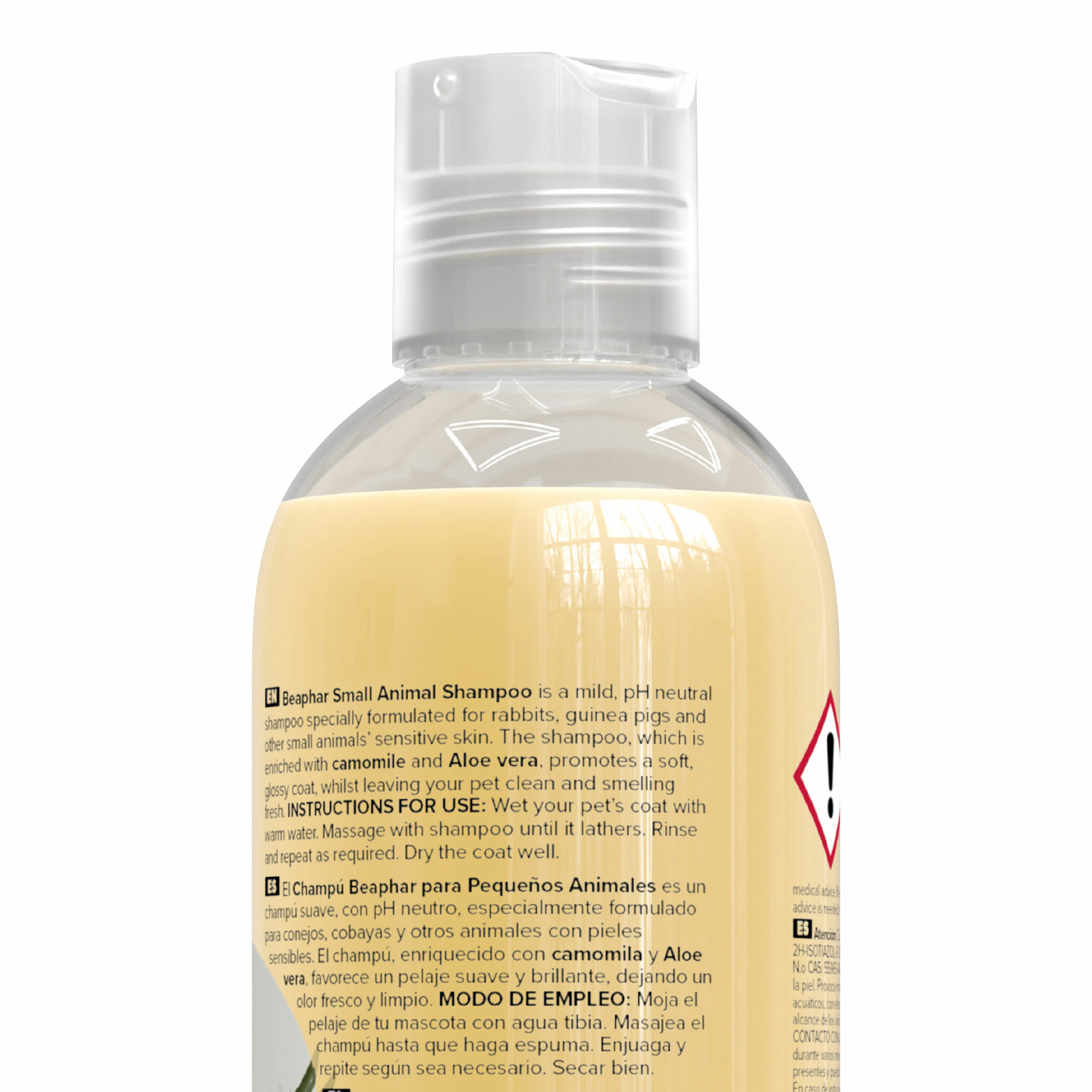 Sampon kisemlősöknek kamillával és aloe verával