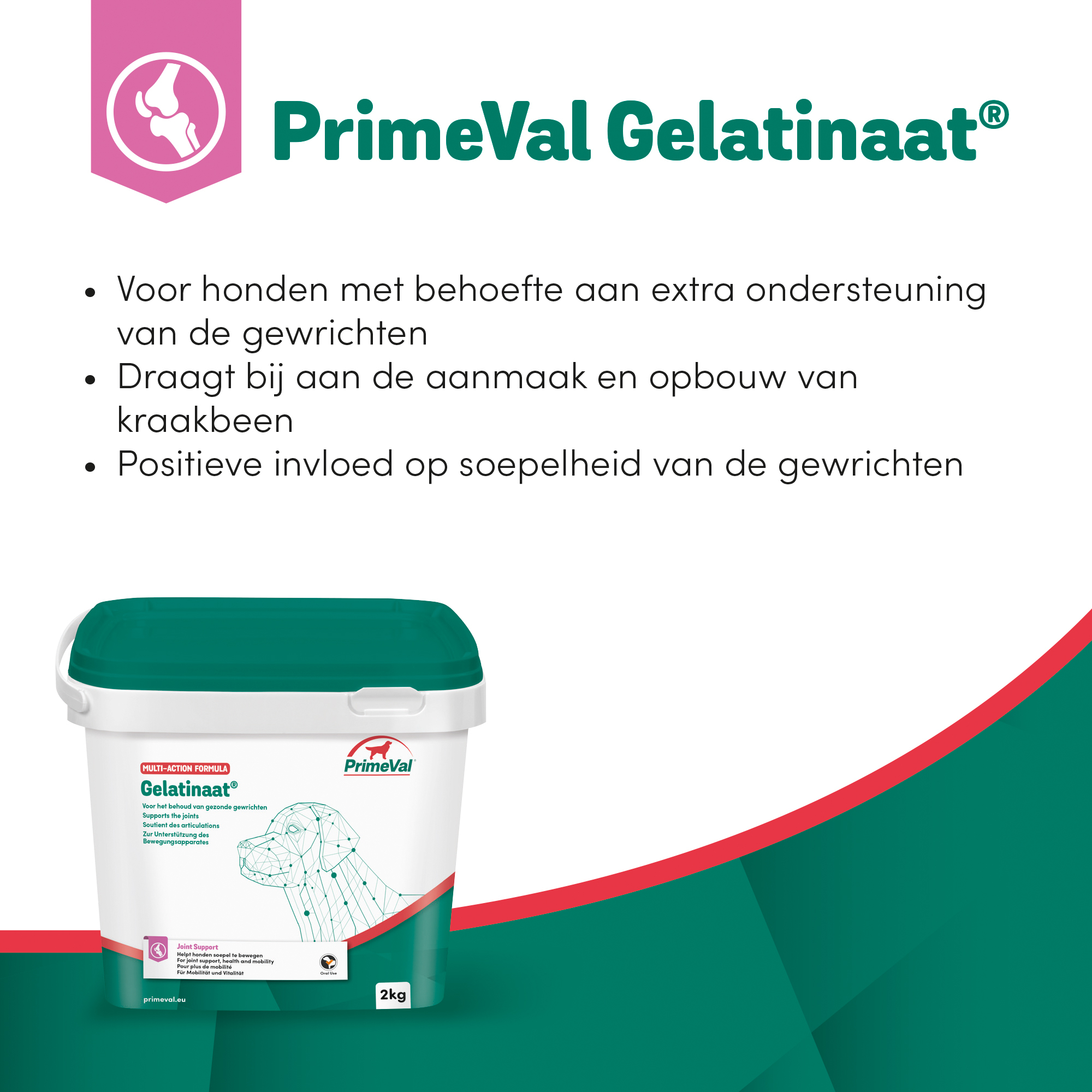 PrimeVal Gelatinaat® hond 2 kg