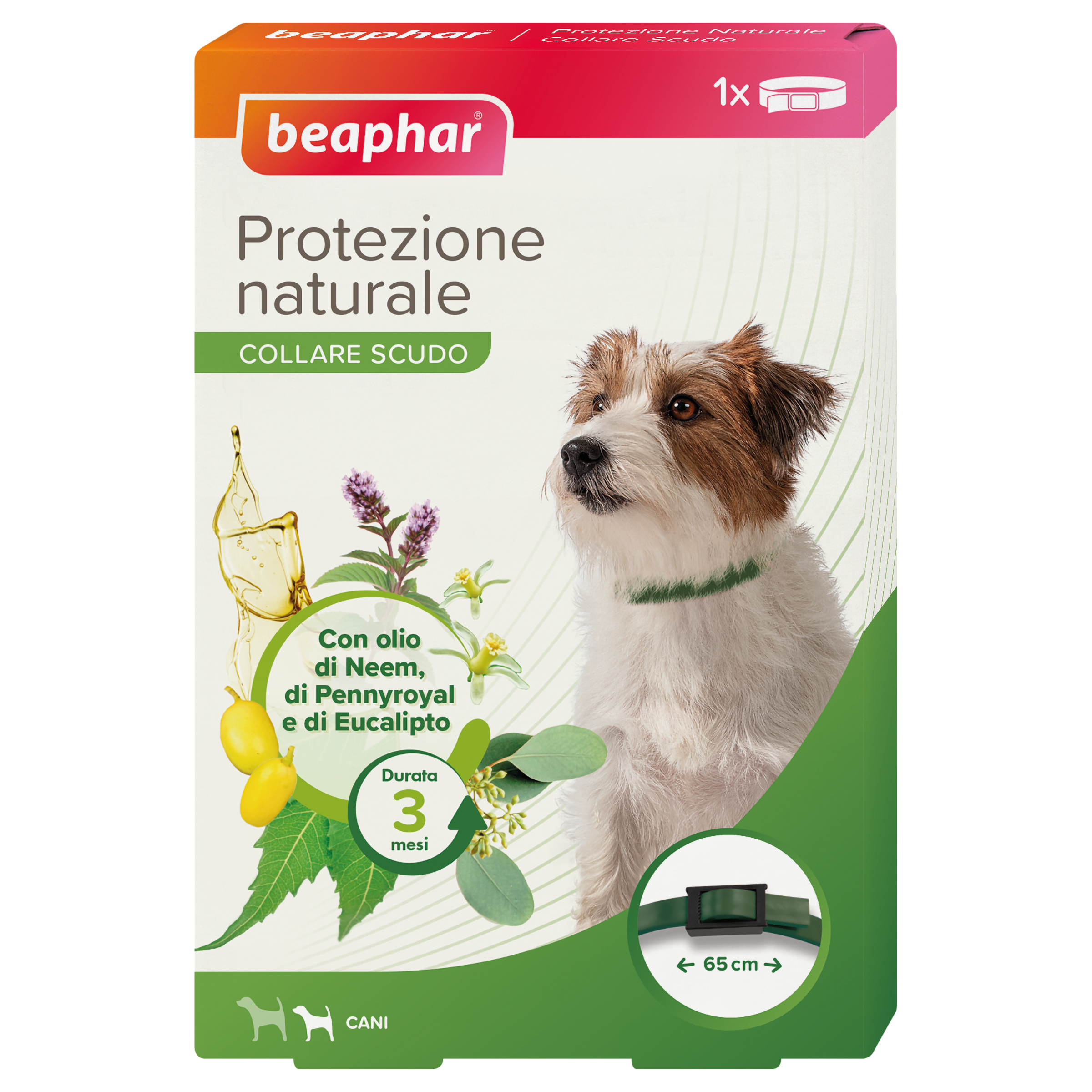 Protezione Naturale Collare Cane