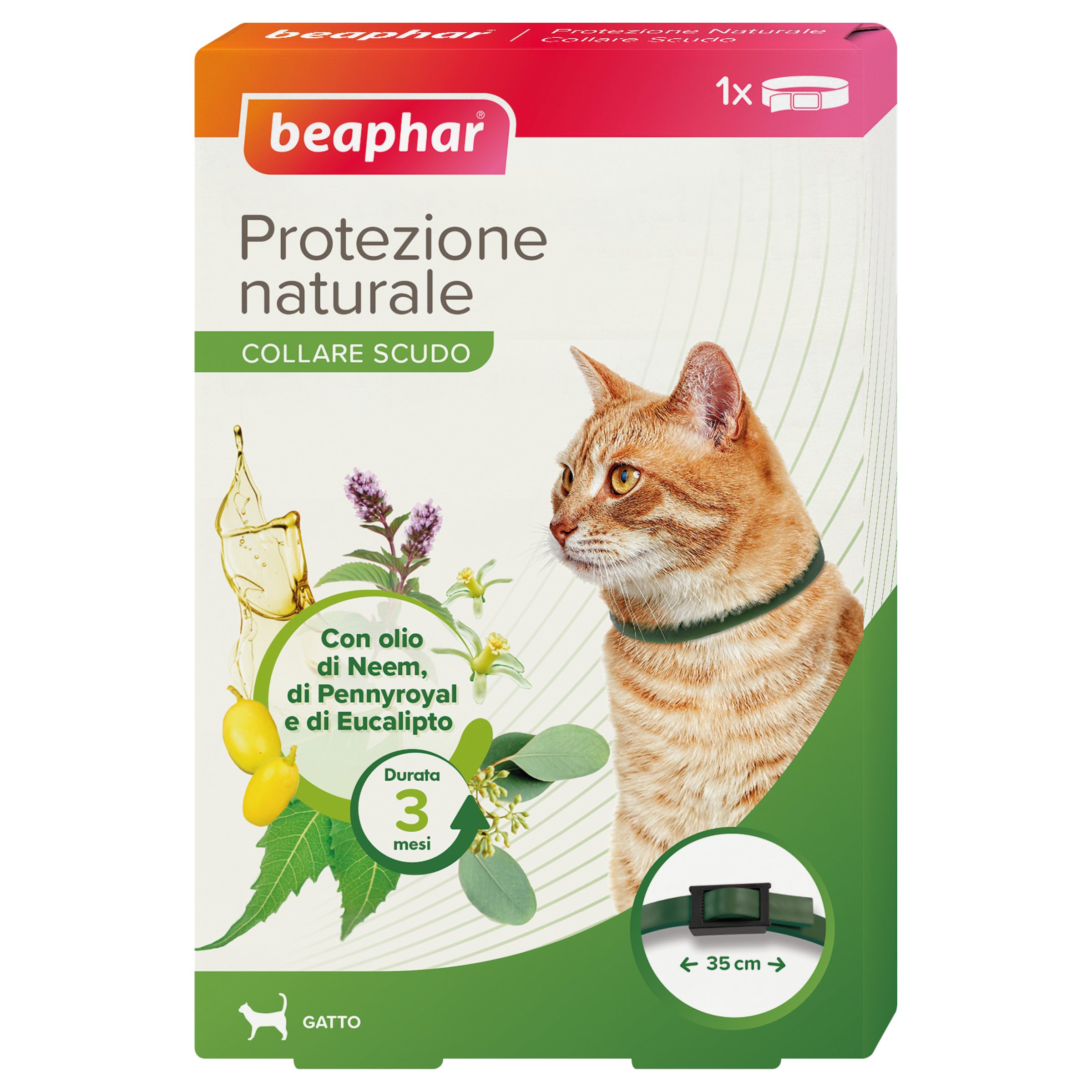 Protezione Naturale Collare Gatto