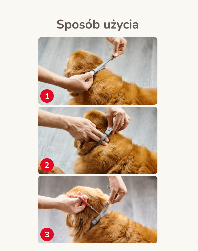 CANISHIELD L 65CM - obroża lecznicza z deltametryną dla psów