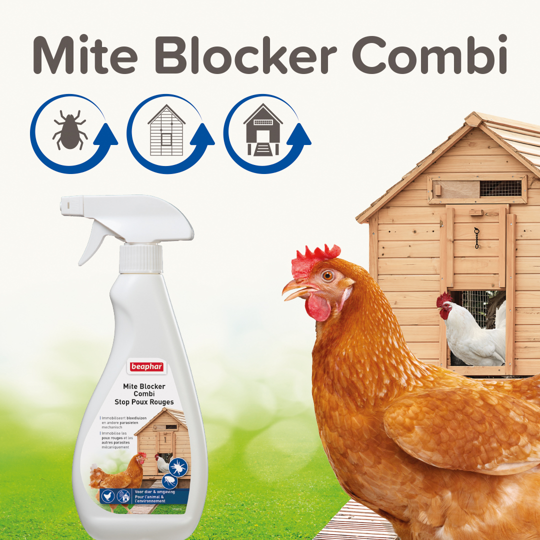 Mite Blocker 500ml høns/ikke-flygende fugler