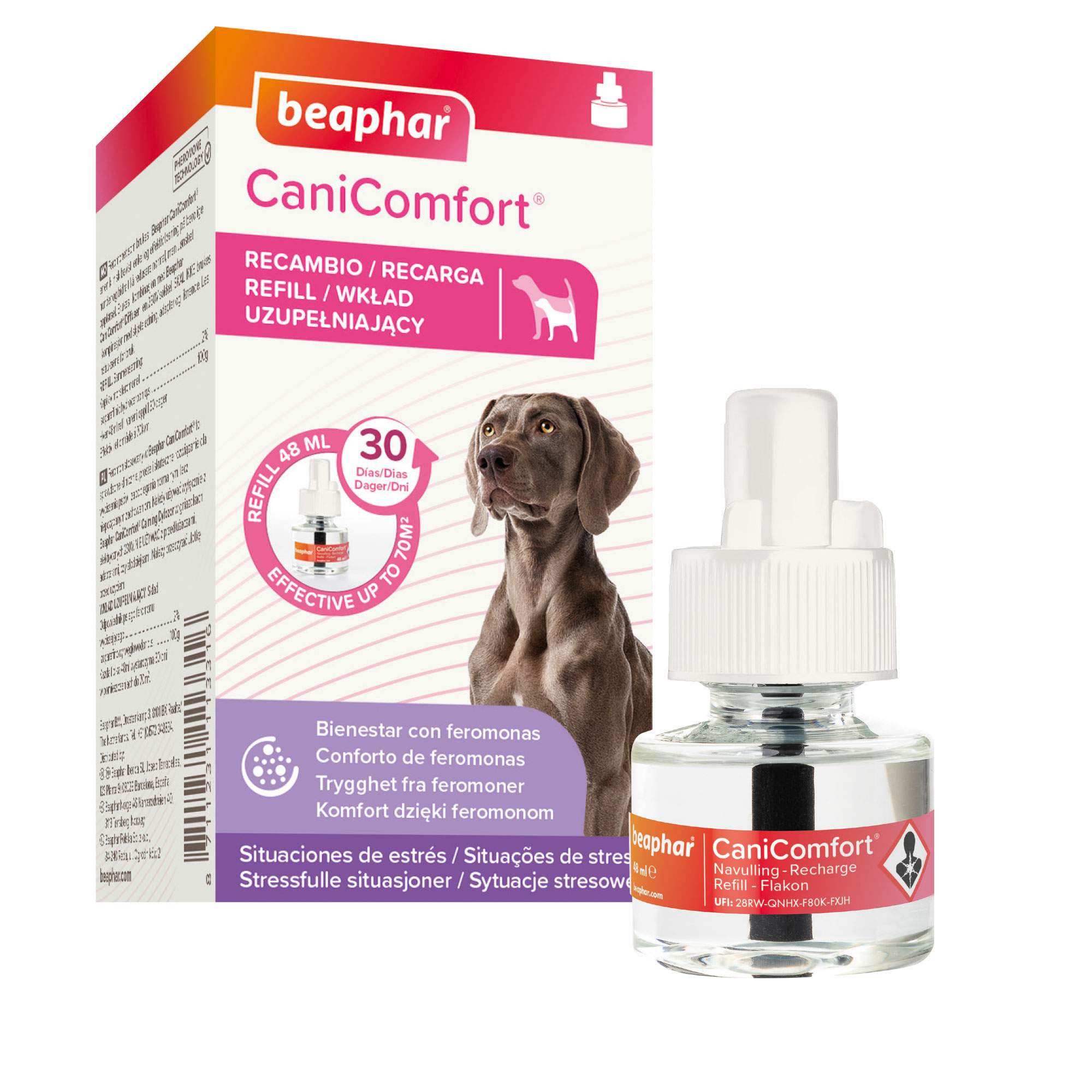 Beaphar CaniComfort® Recambio de Difusor Perros - 48ml