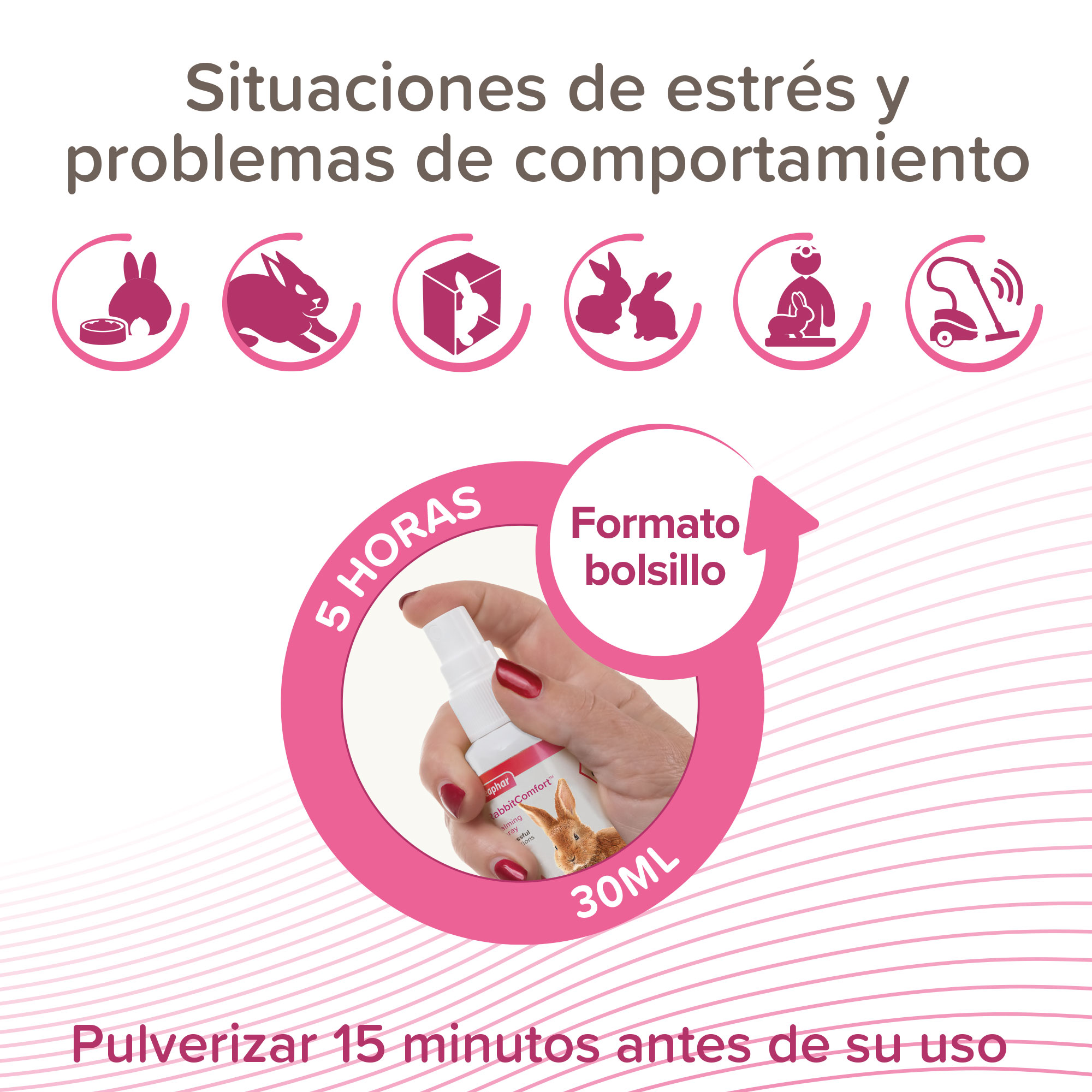 Beaphar RabbitComfort® Spray Conejos - 30ml