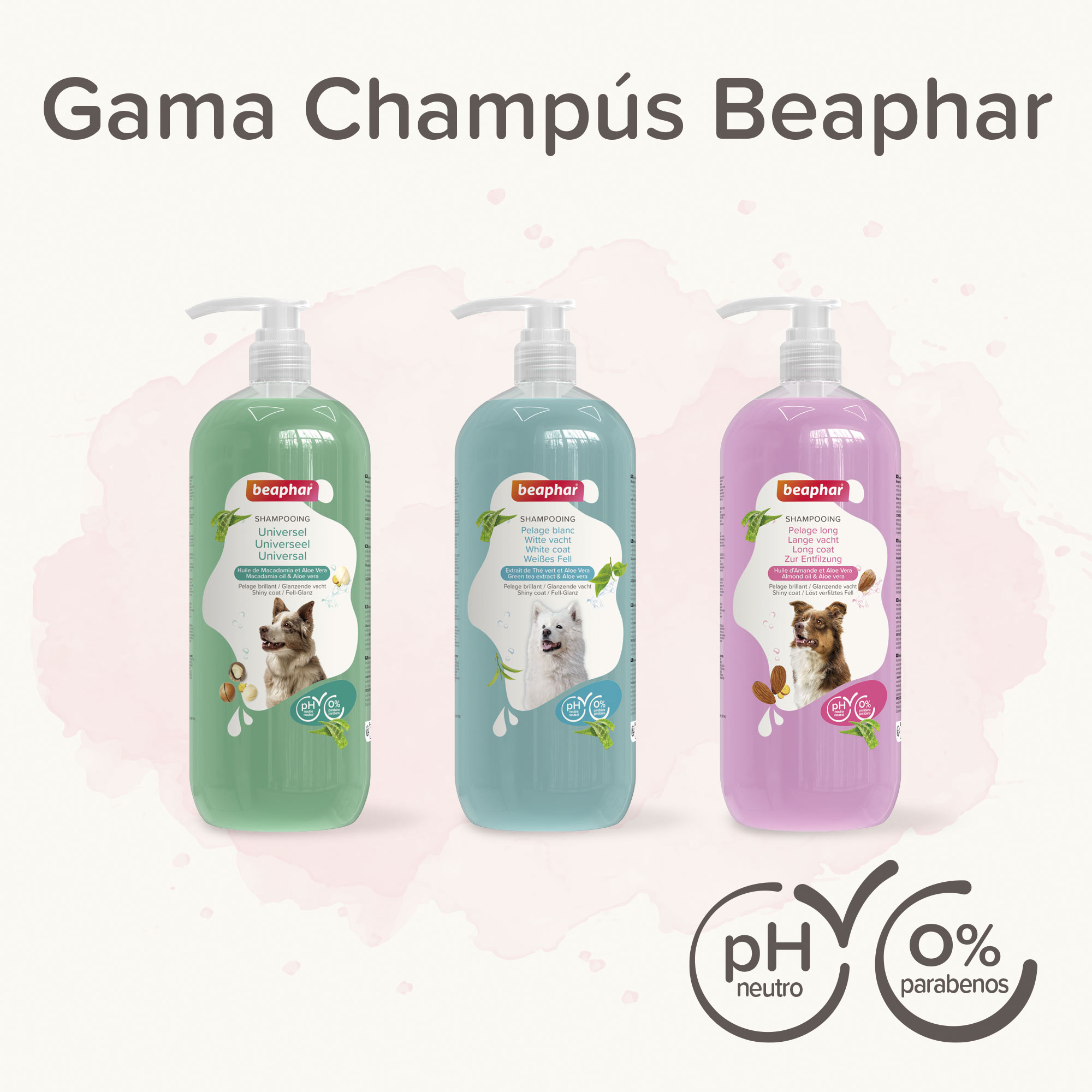 Champú Perros Pelo Largo- 1L
