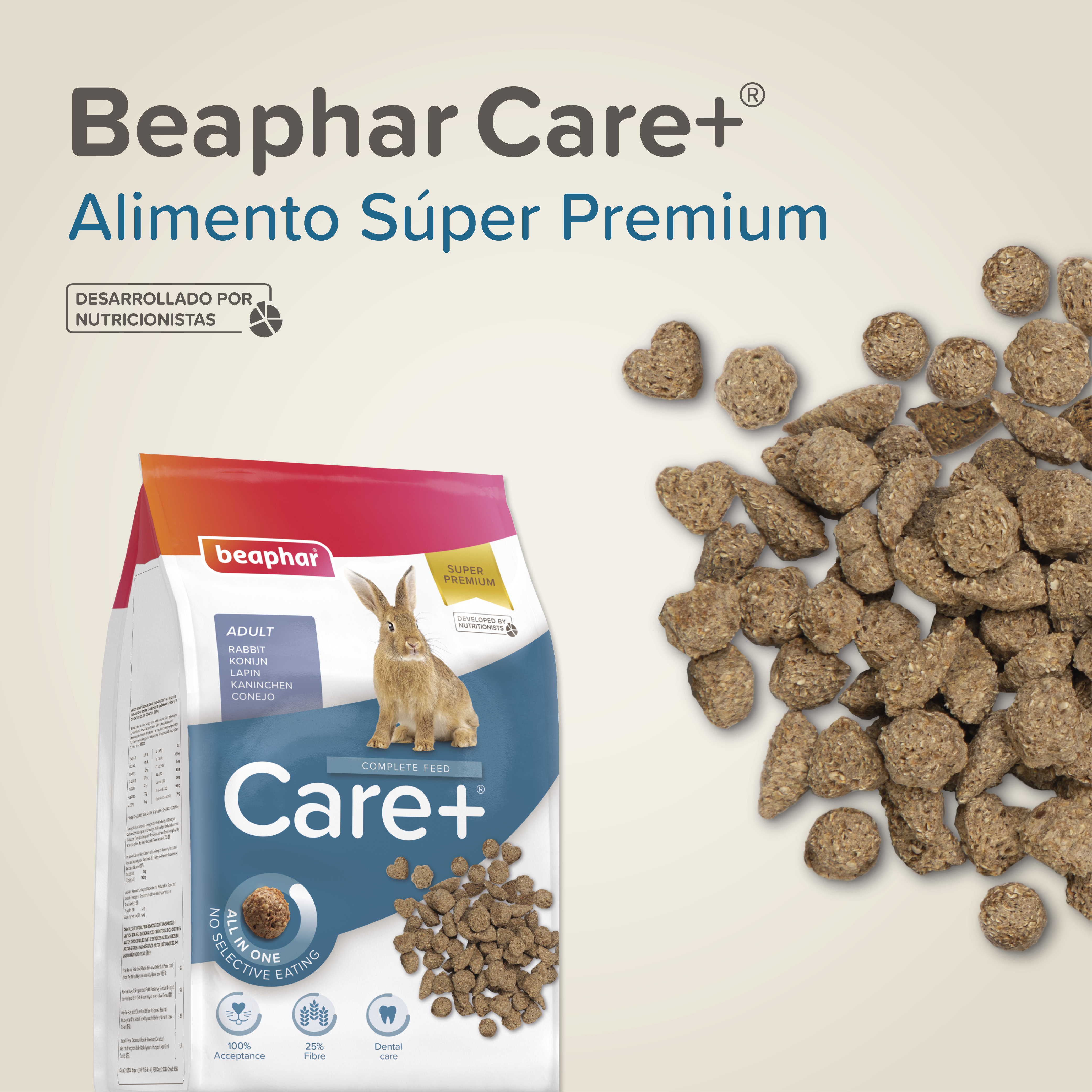 Beaphar Care+ Conejo - 5kg
