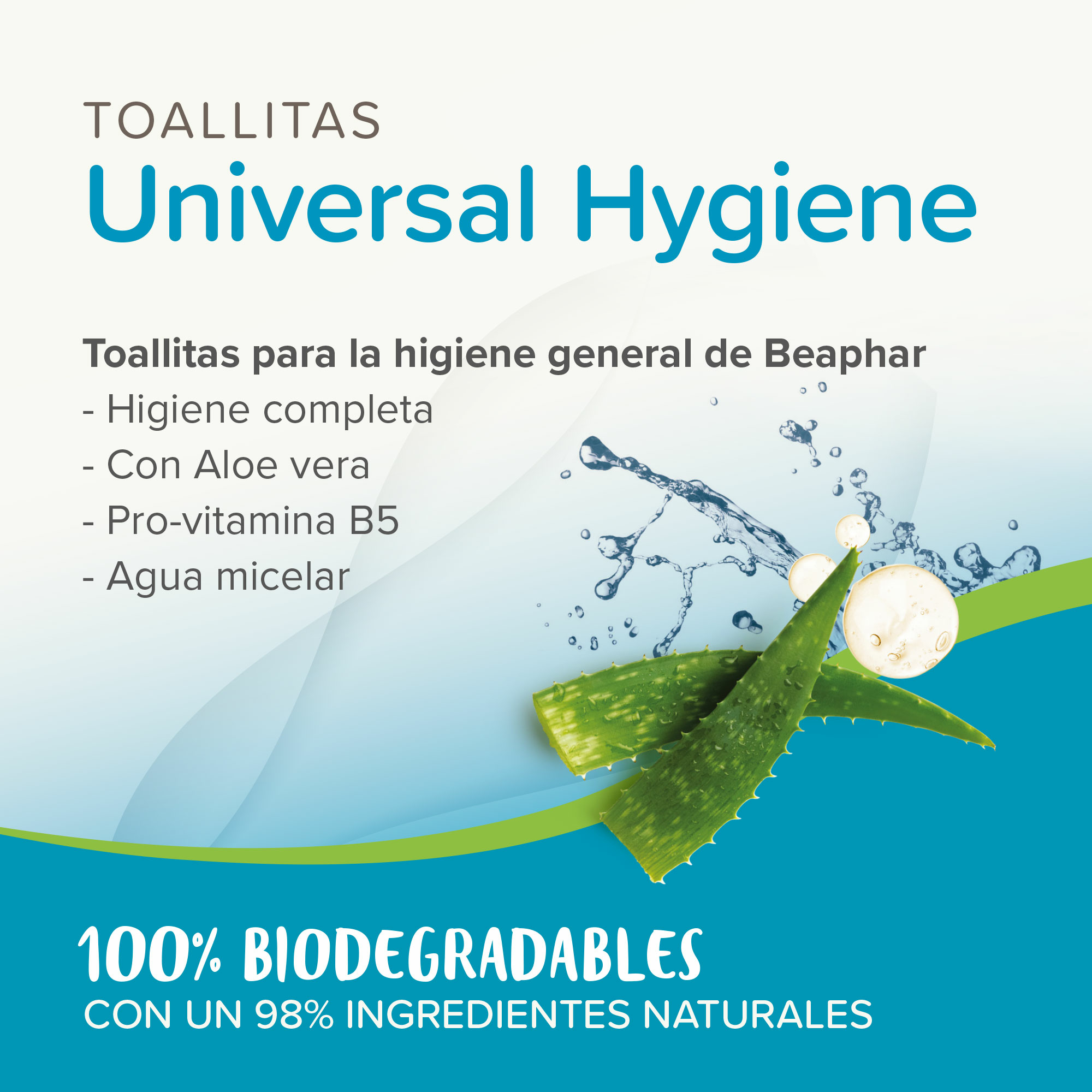 Beaphar Toallitas Húmedas Universal - 30u