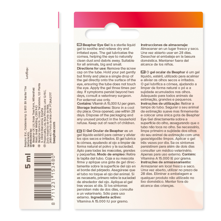 Beaphar Eye Gel Dog & Cat