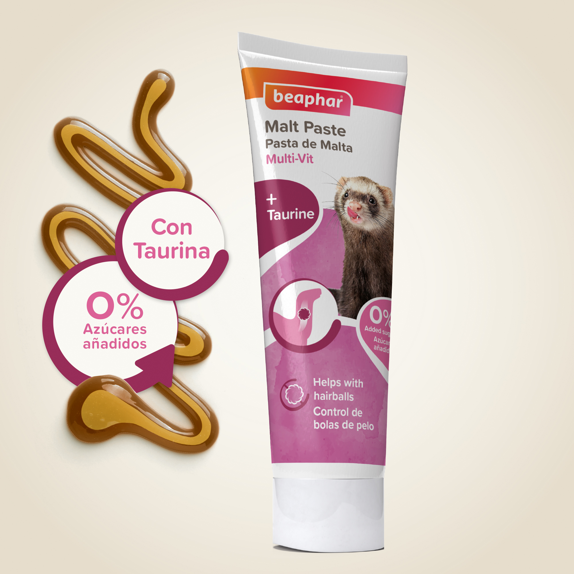 Beaphar Pasta de Malta para Hurones - 100g