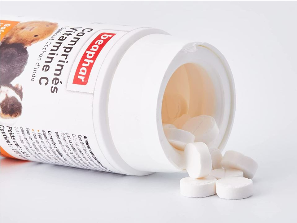 Beaphar Vitamina C para Cobayas - 100 comprimidos