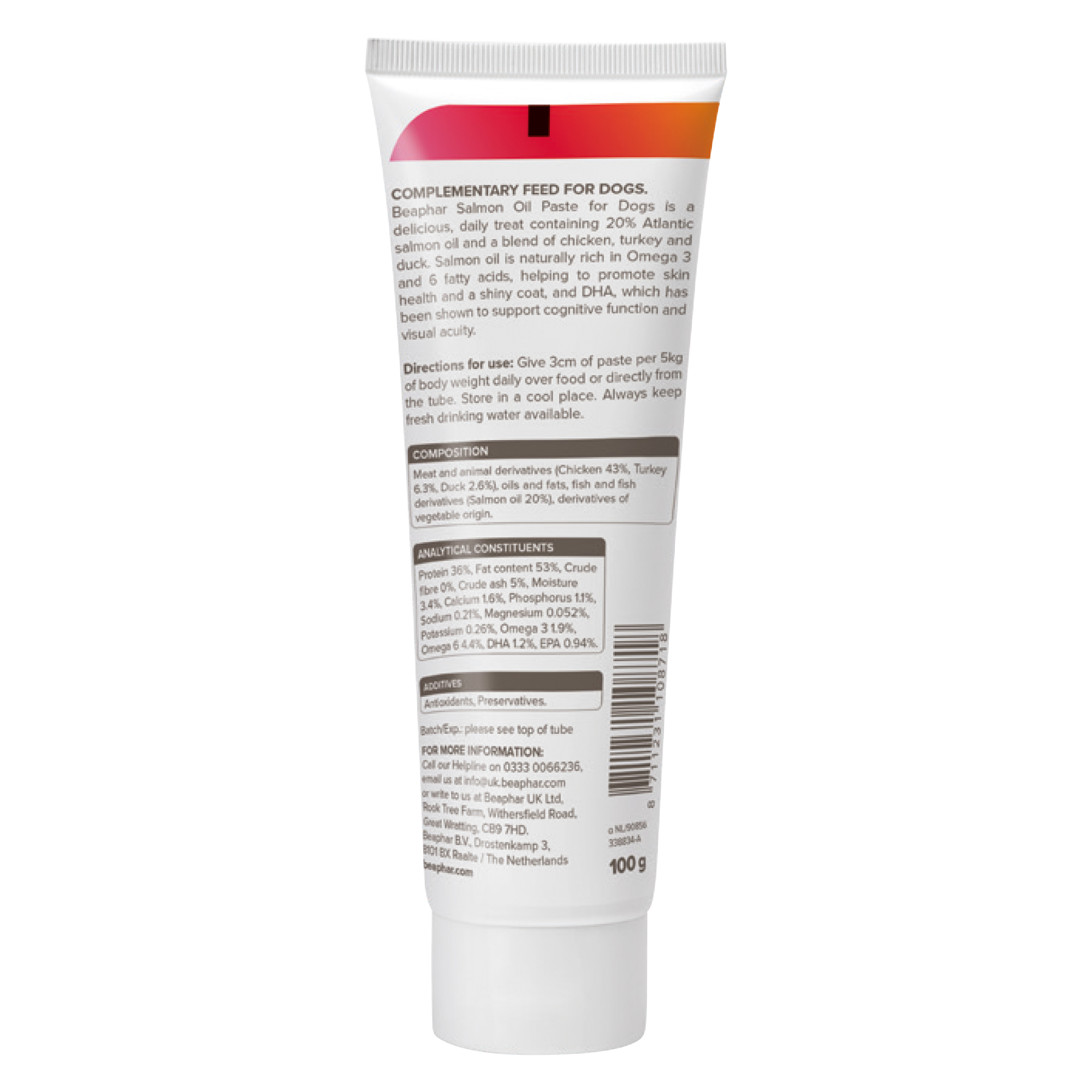 Beaphar Salmon Oil Paste Dog