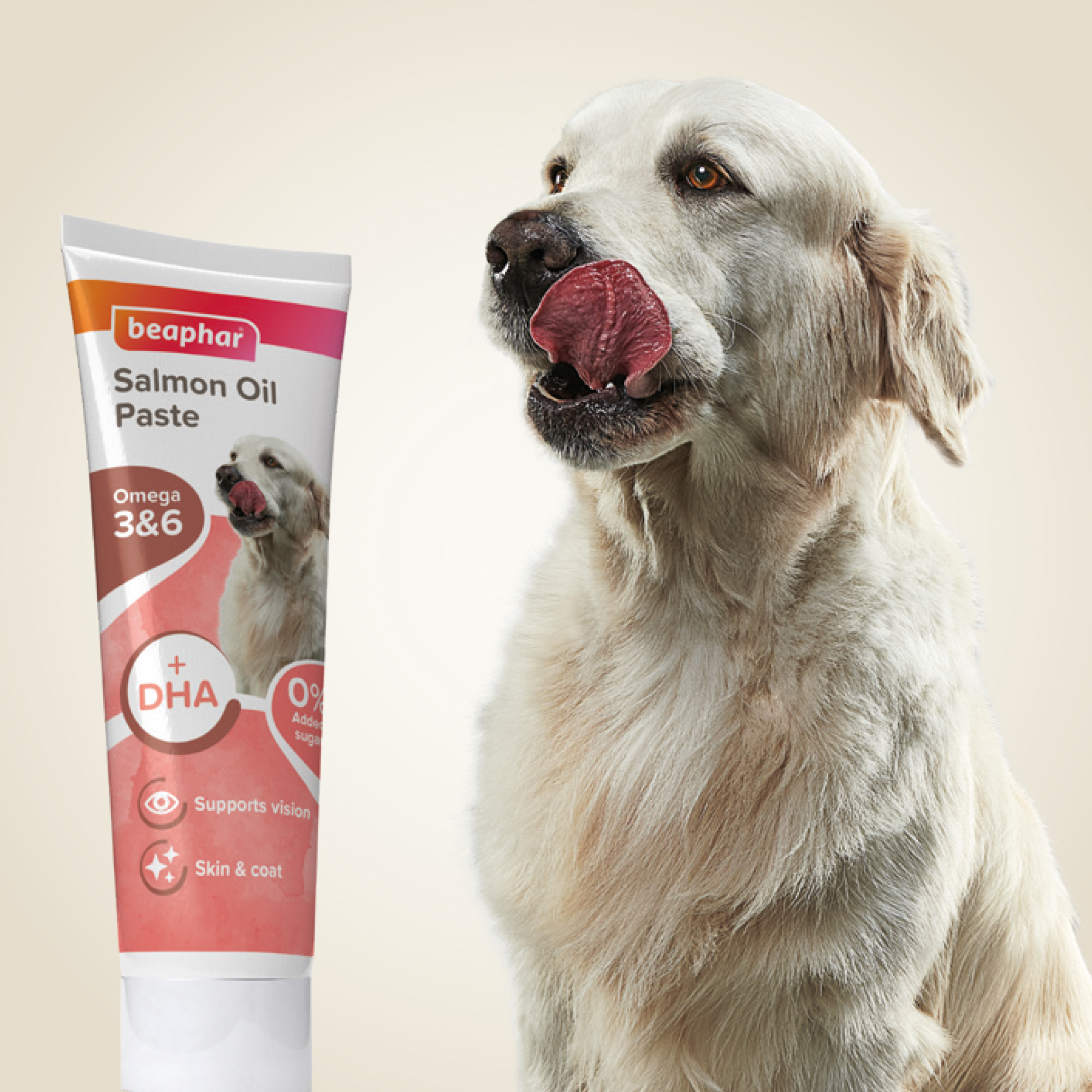 Beaphar Salmon Oil Paste Dog